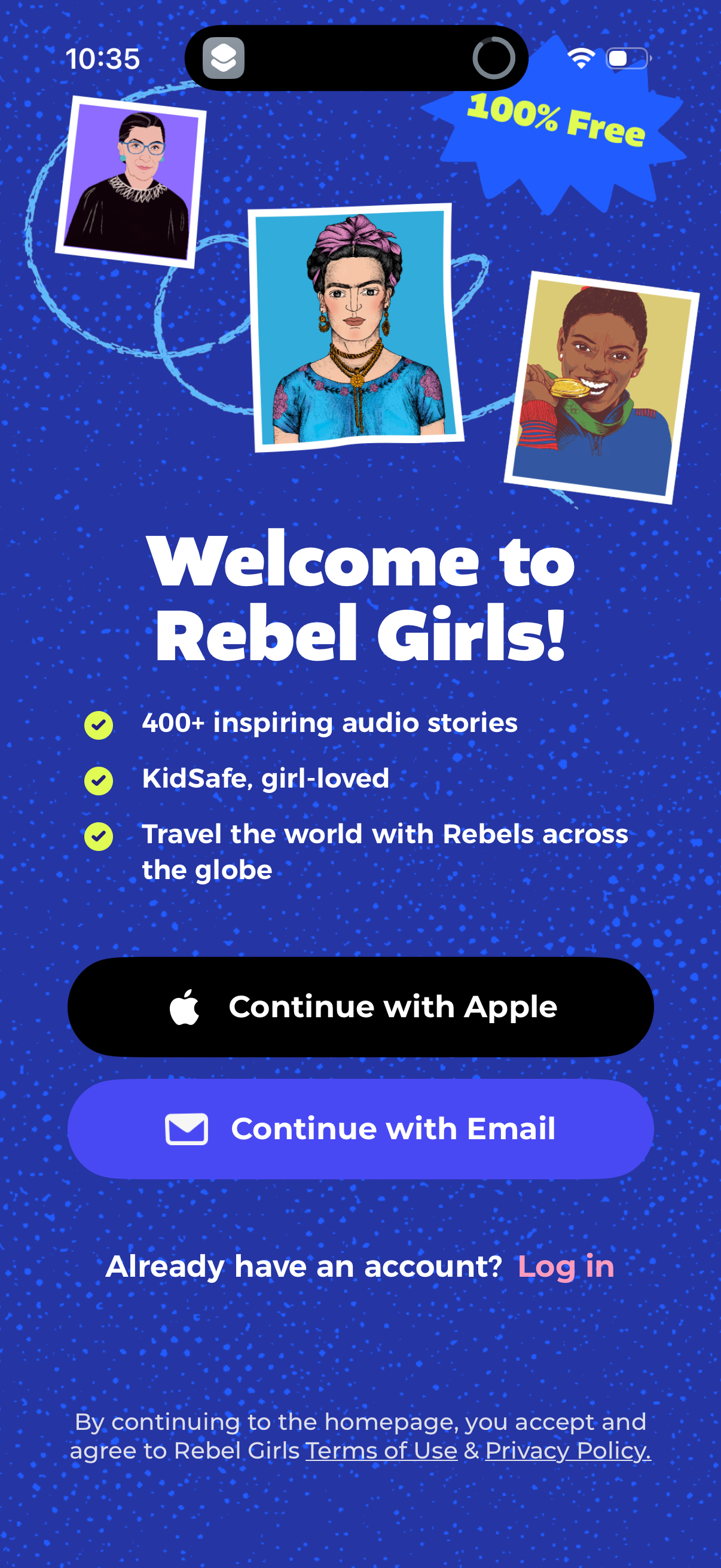 rebel app screenshot 1