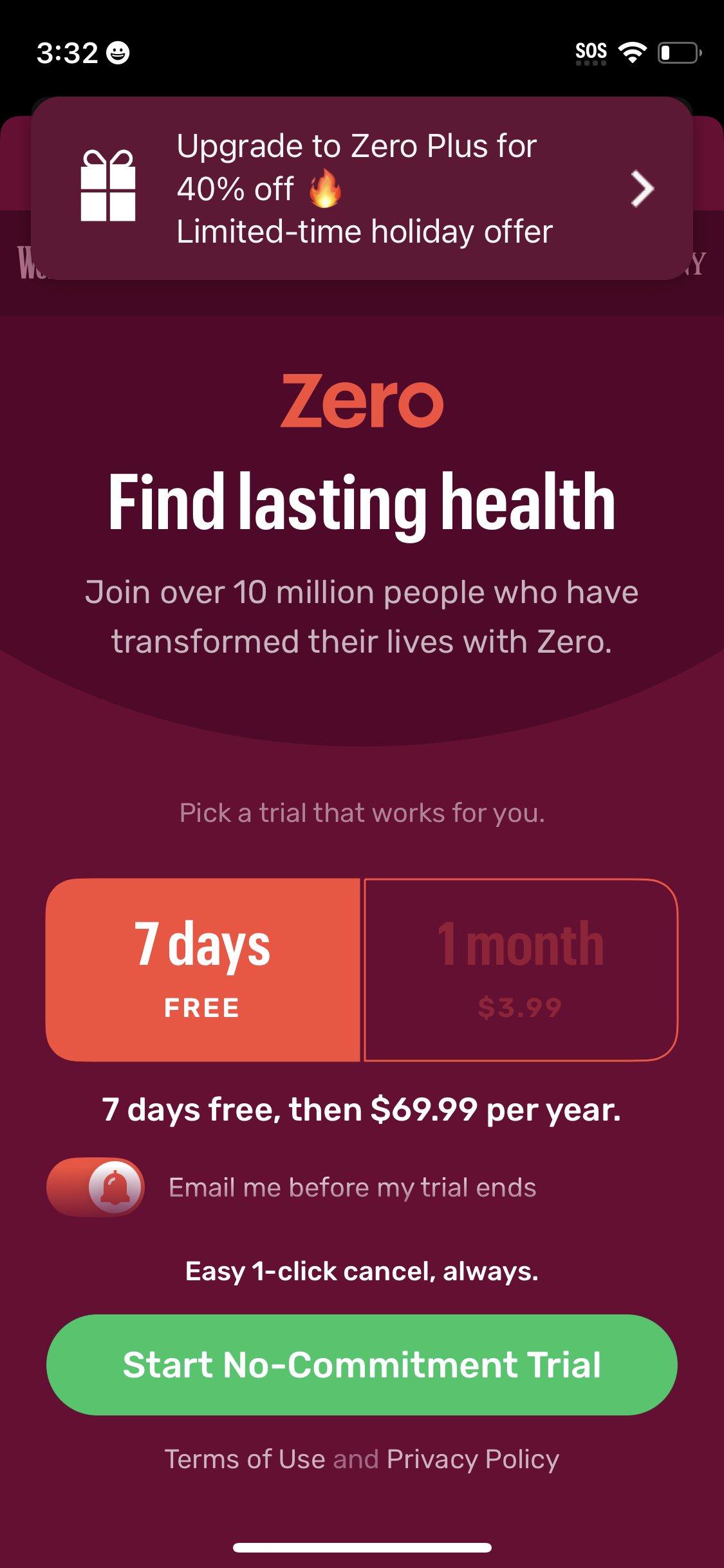 zero app screenshot 142