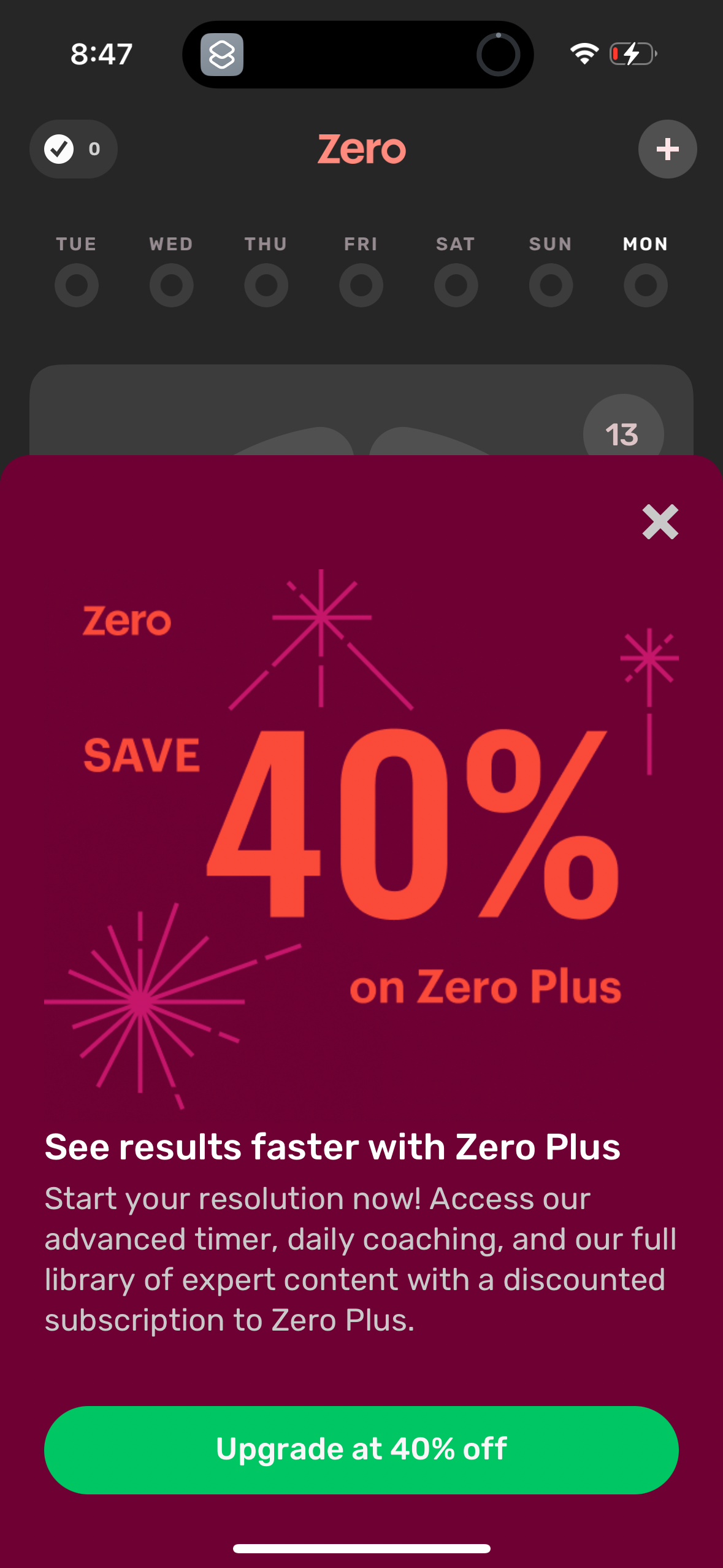 zero app screenshot 131