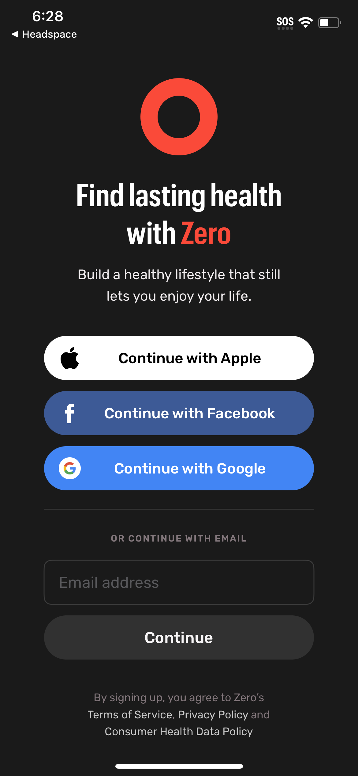 zero app screenshot 118