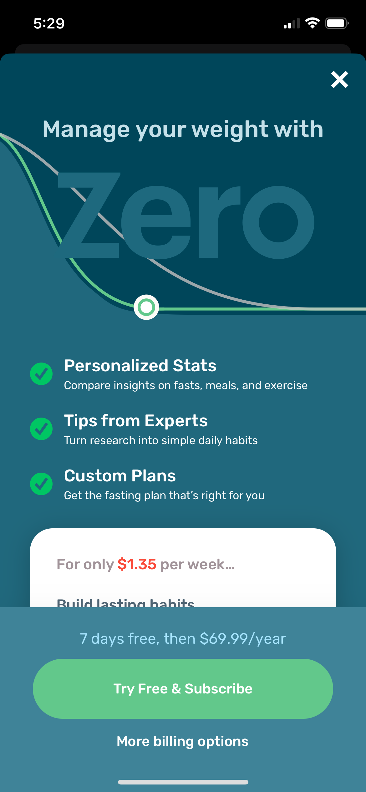 zero app screenshot 102