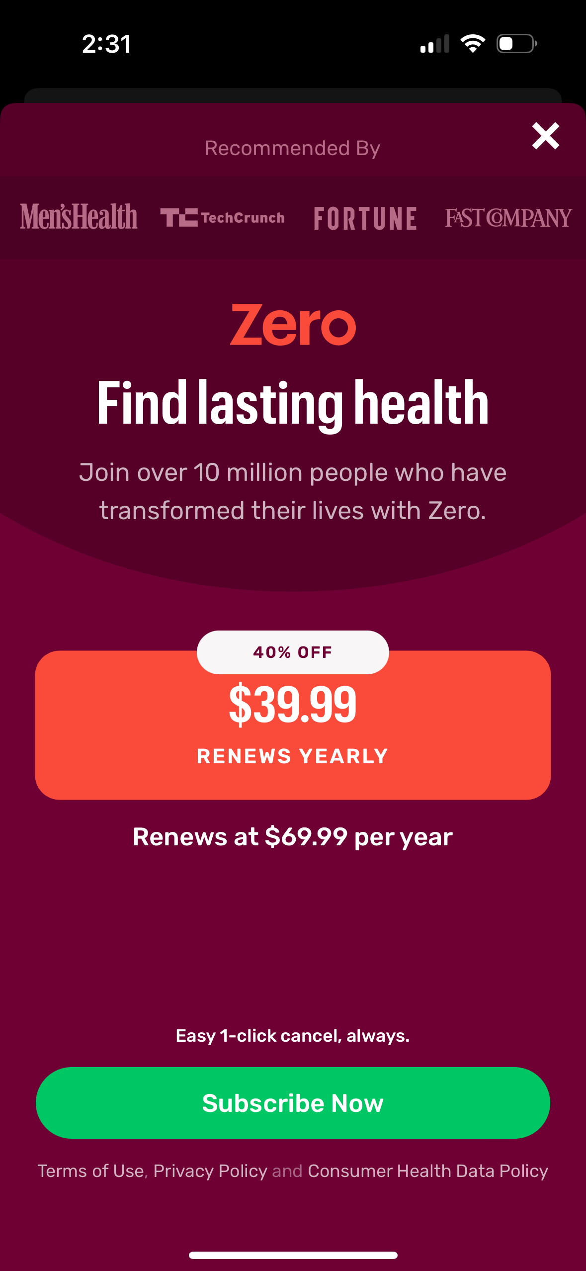 zero app screenshot 97