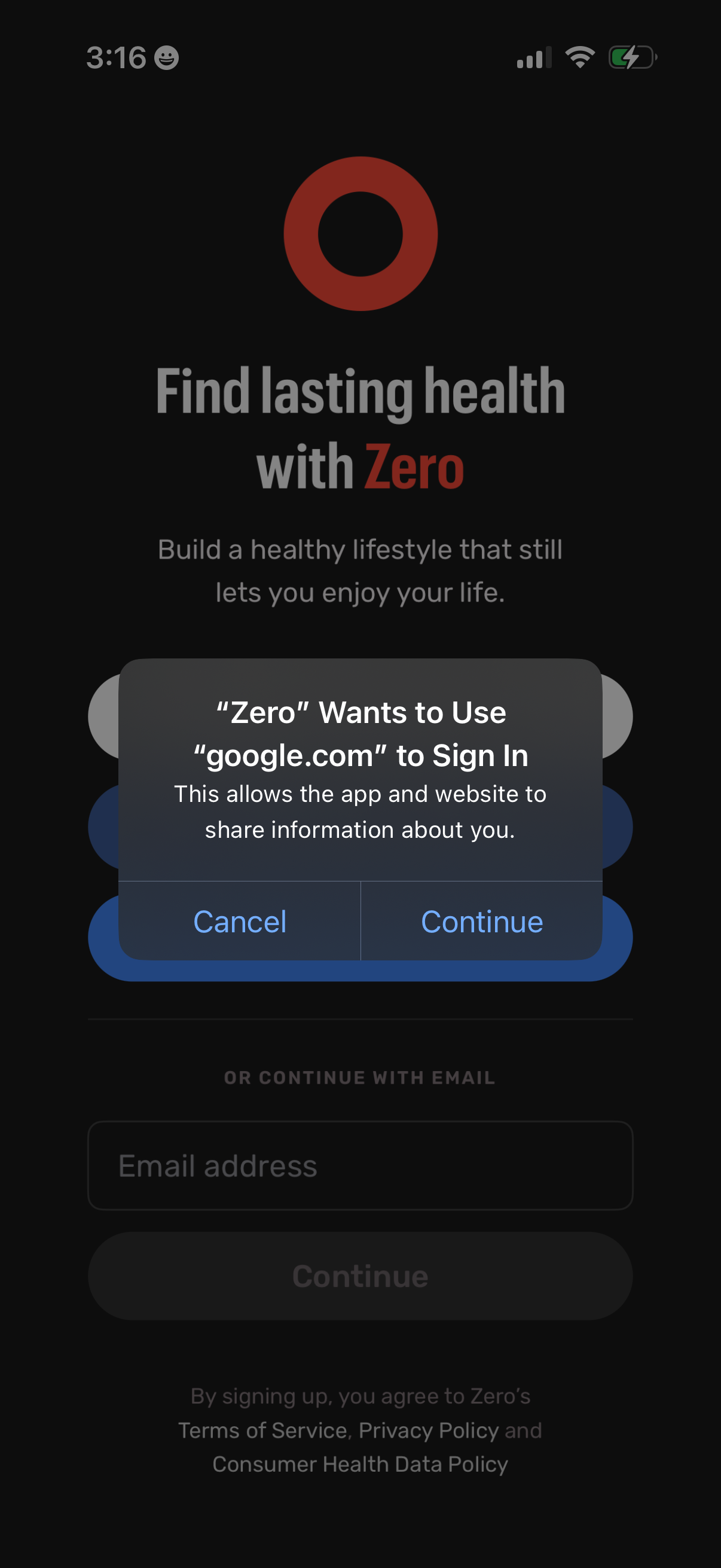 zero app screenshot 60