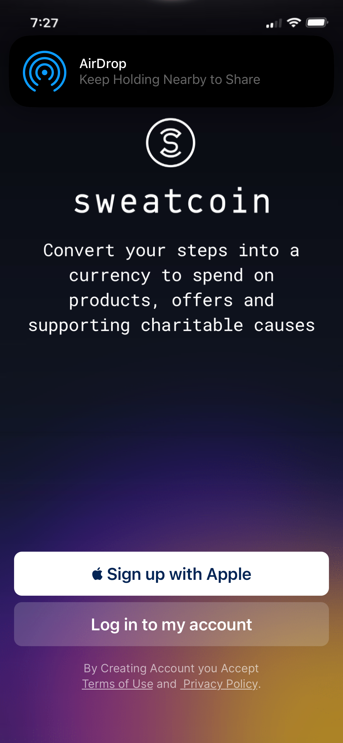 sweatcoin app screenshot 33