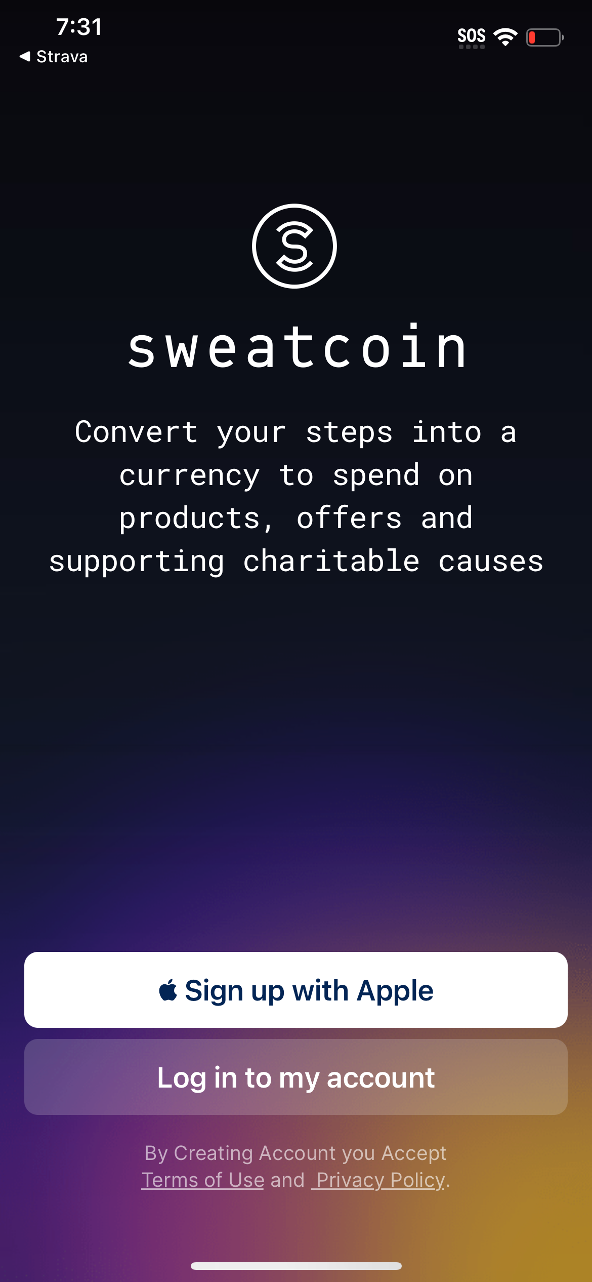 sweatcoin app screenshot 30