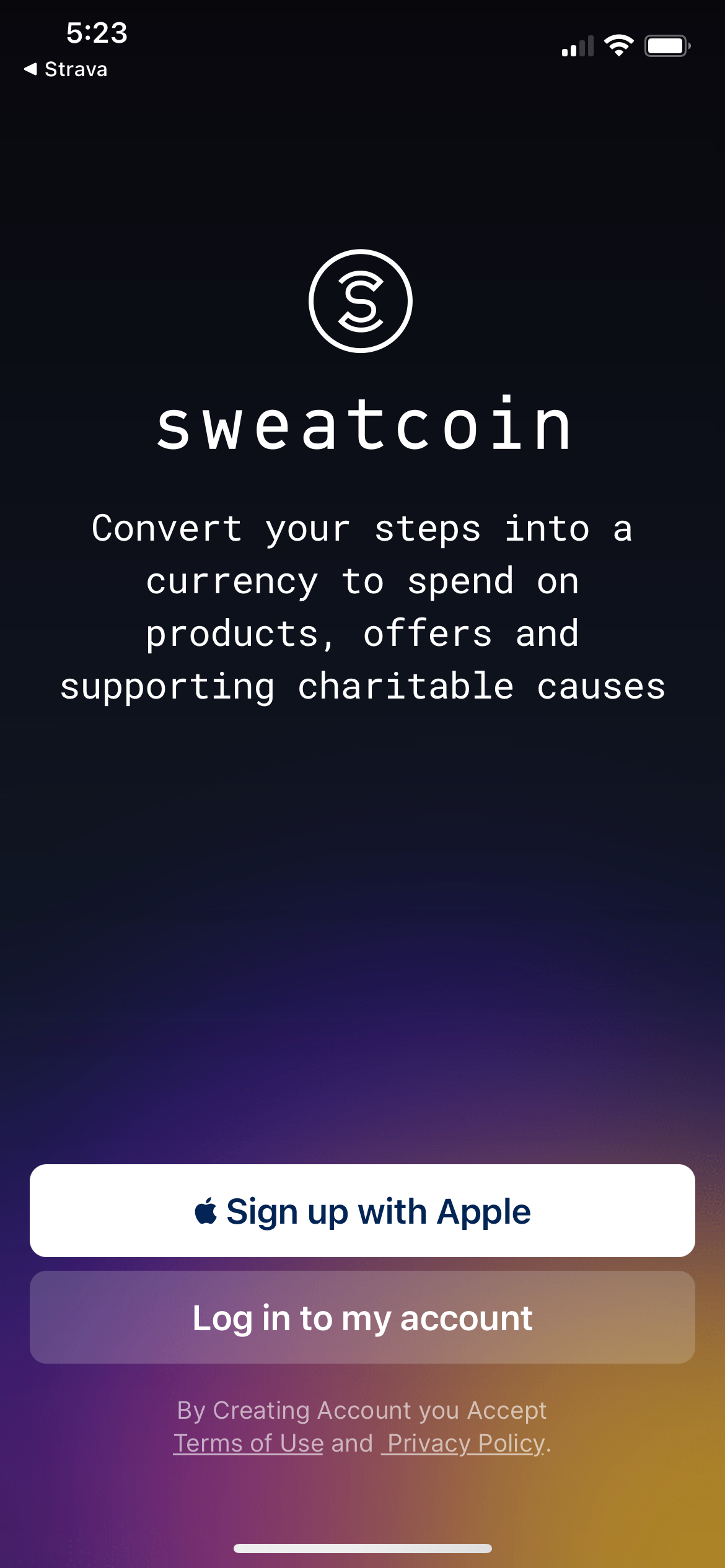 sweatcoin app screenshot 26