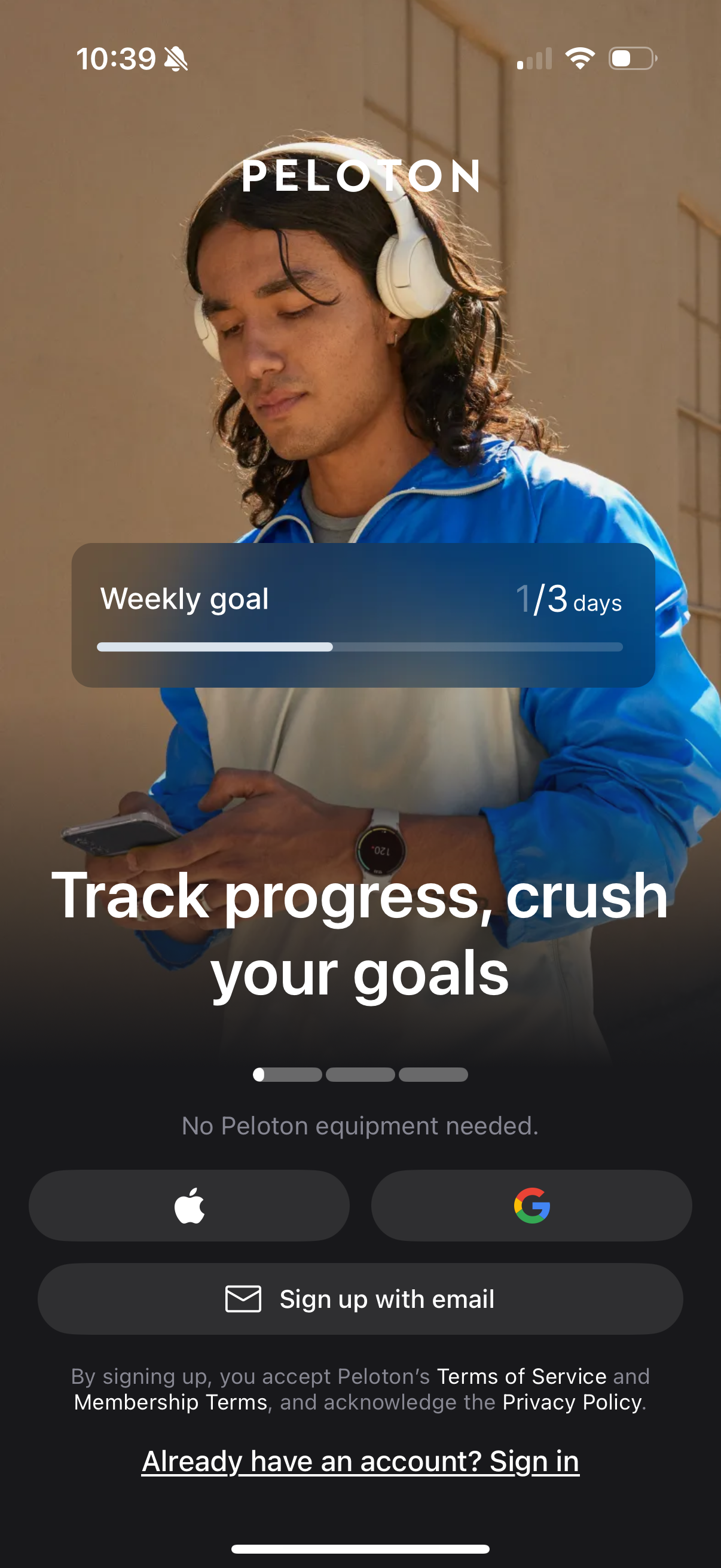 peloton app screenshot 4