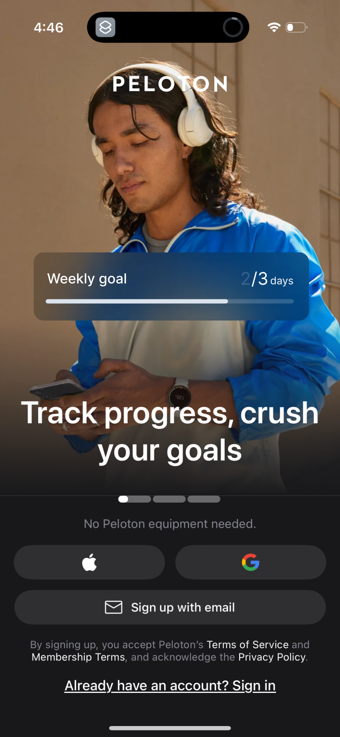 peloton app screenshot 16