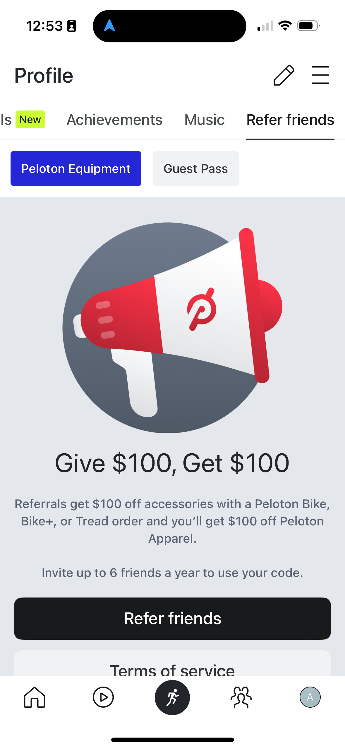 peloton app screenshot 68