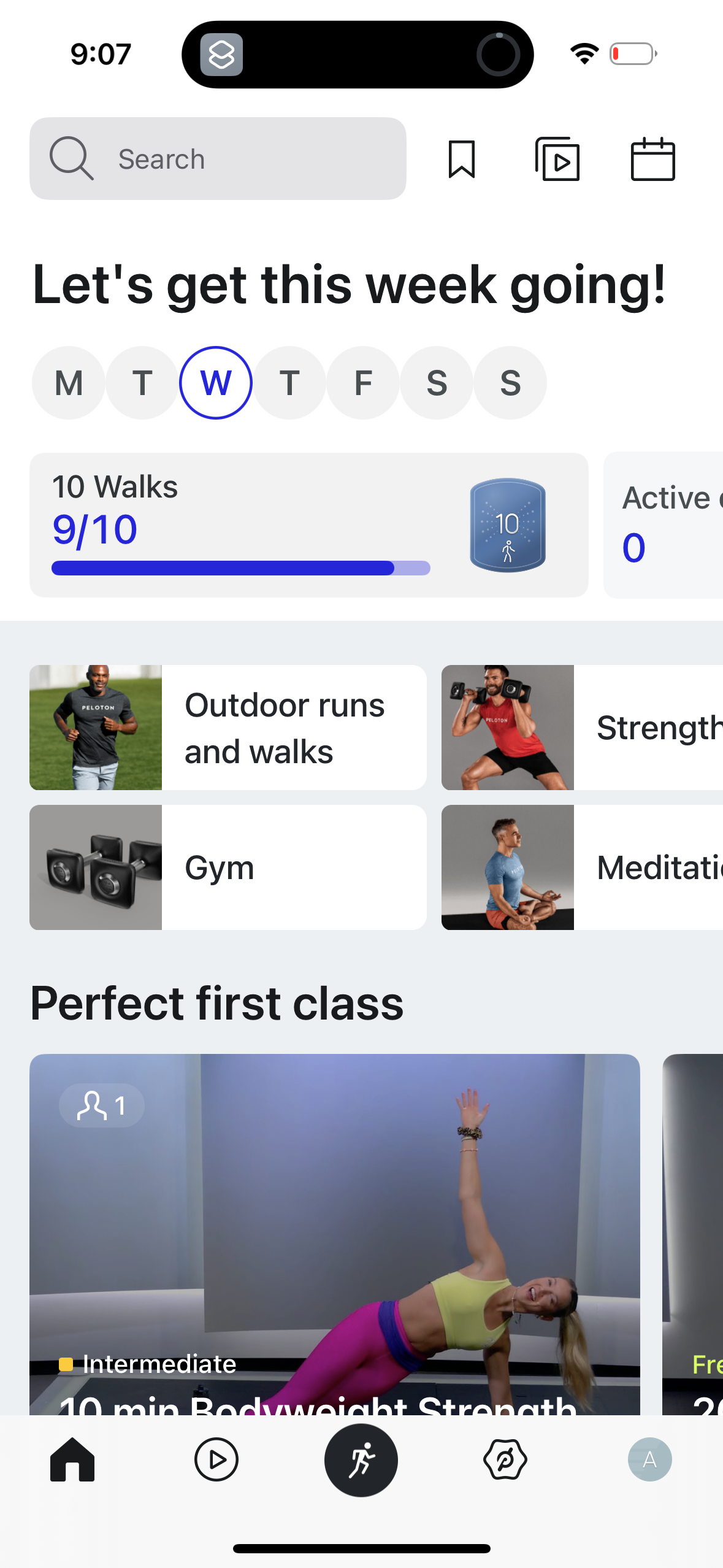 peloton app screenshot 47