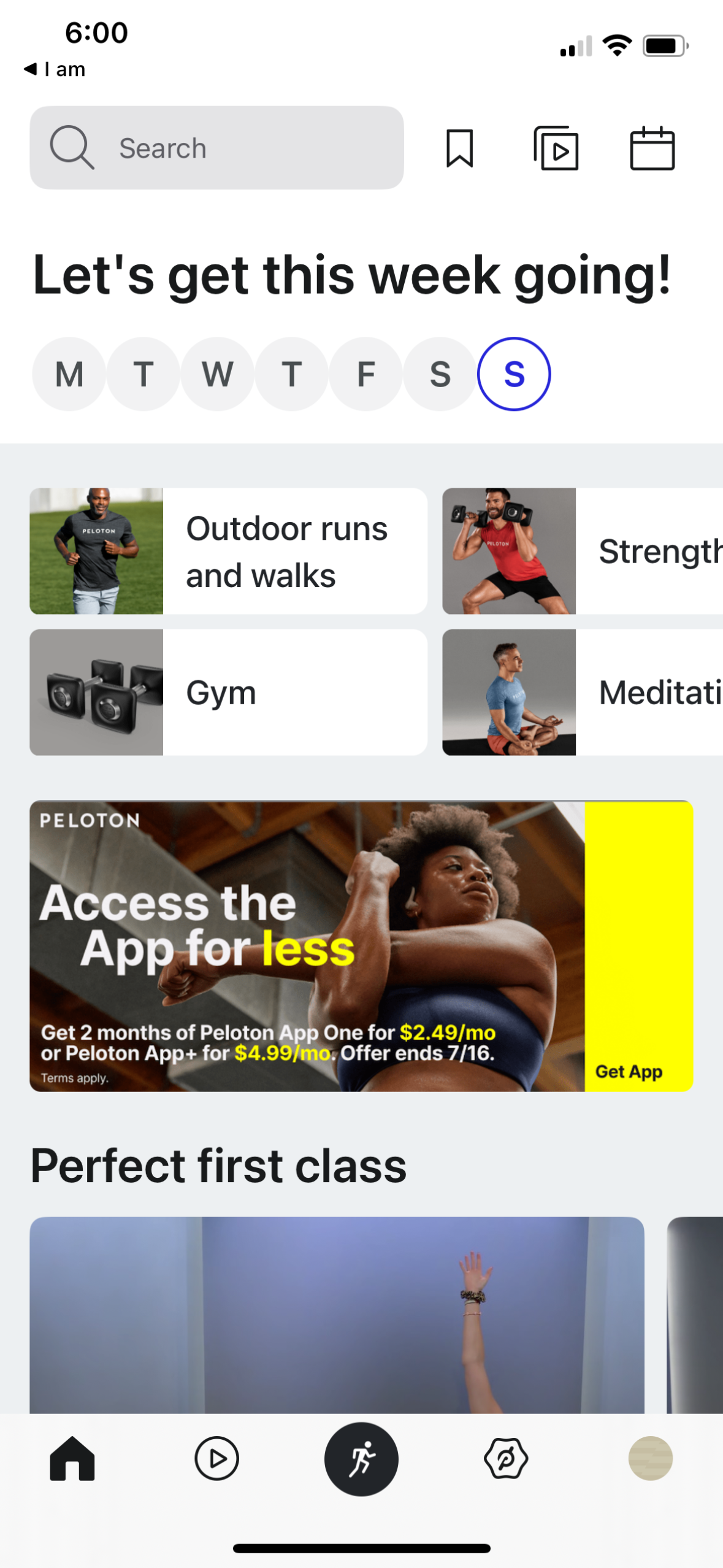 peloton app screenshot 38