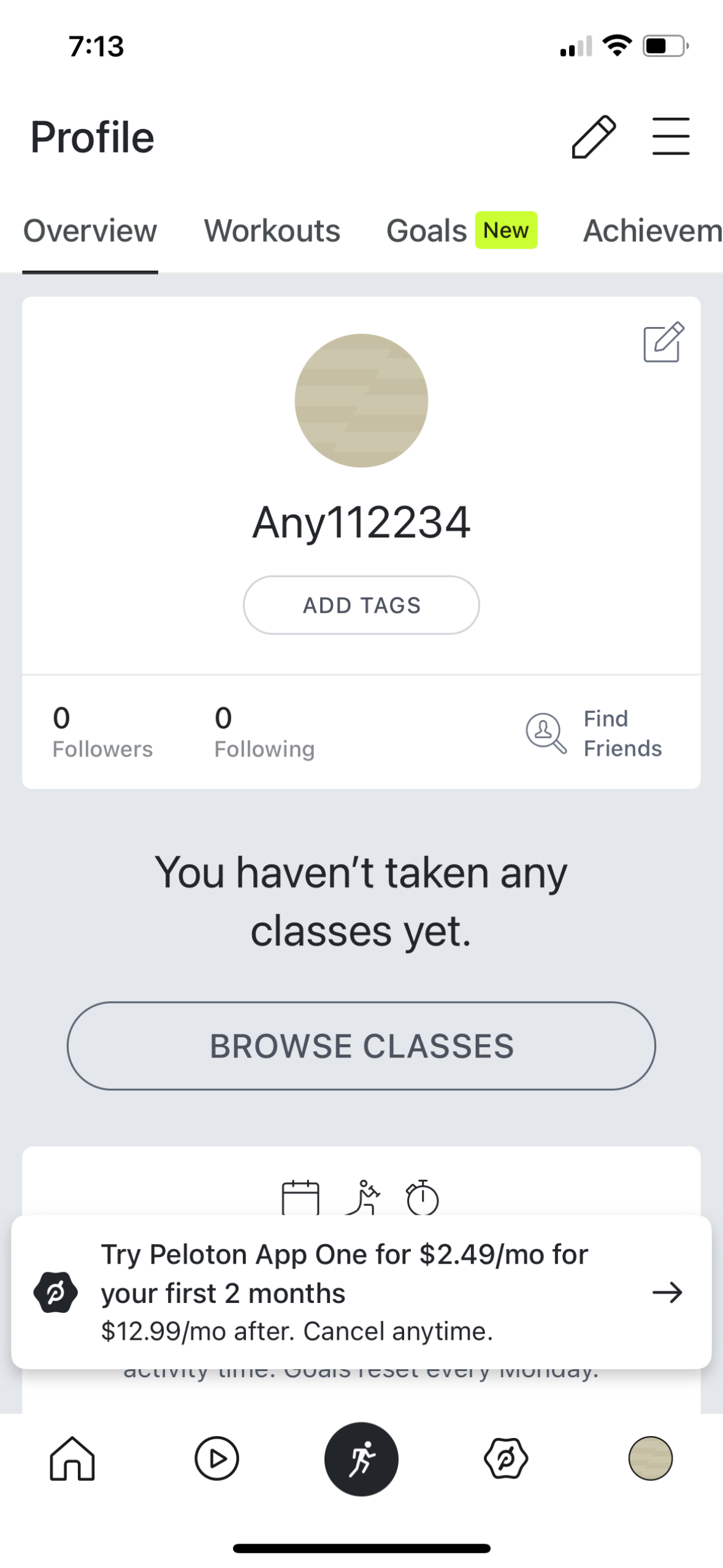 peloton app screenshot 37