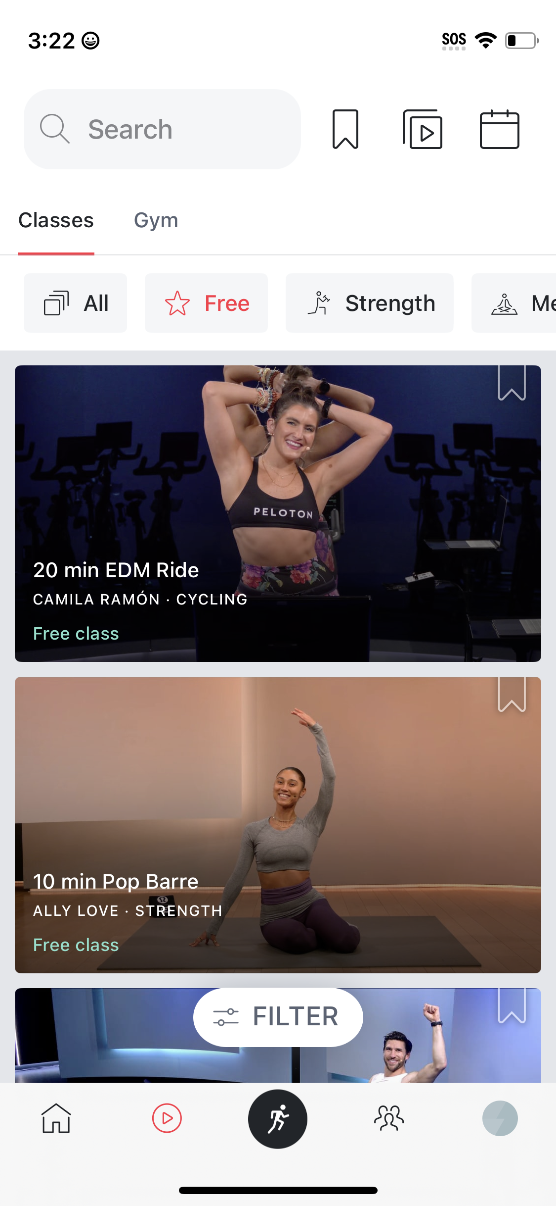peloton app screenshot 95