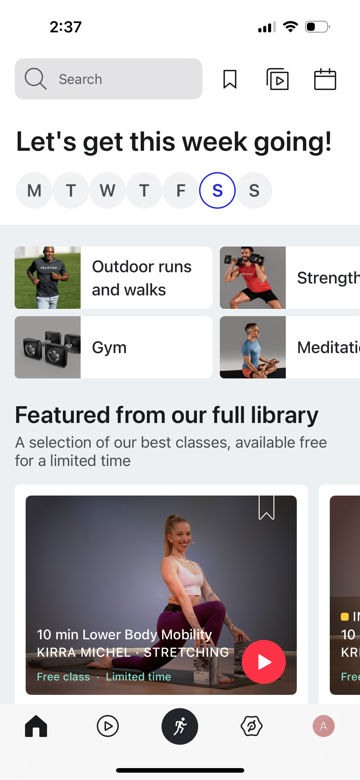 peloton app screenshot 89