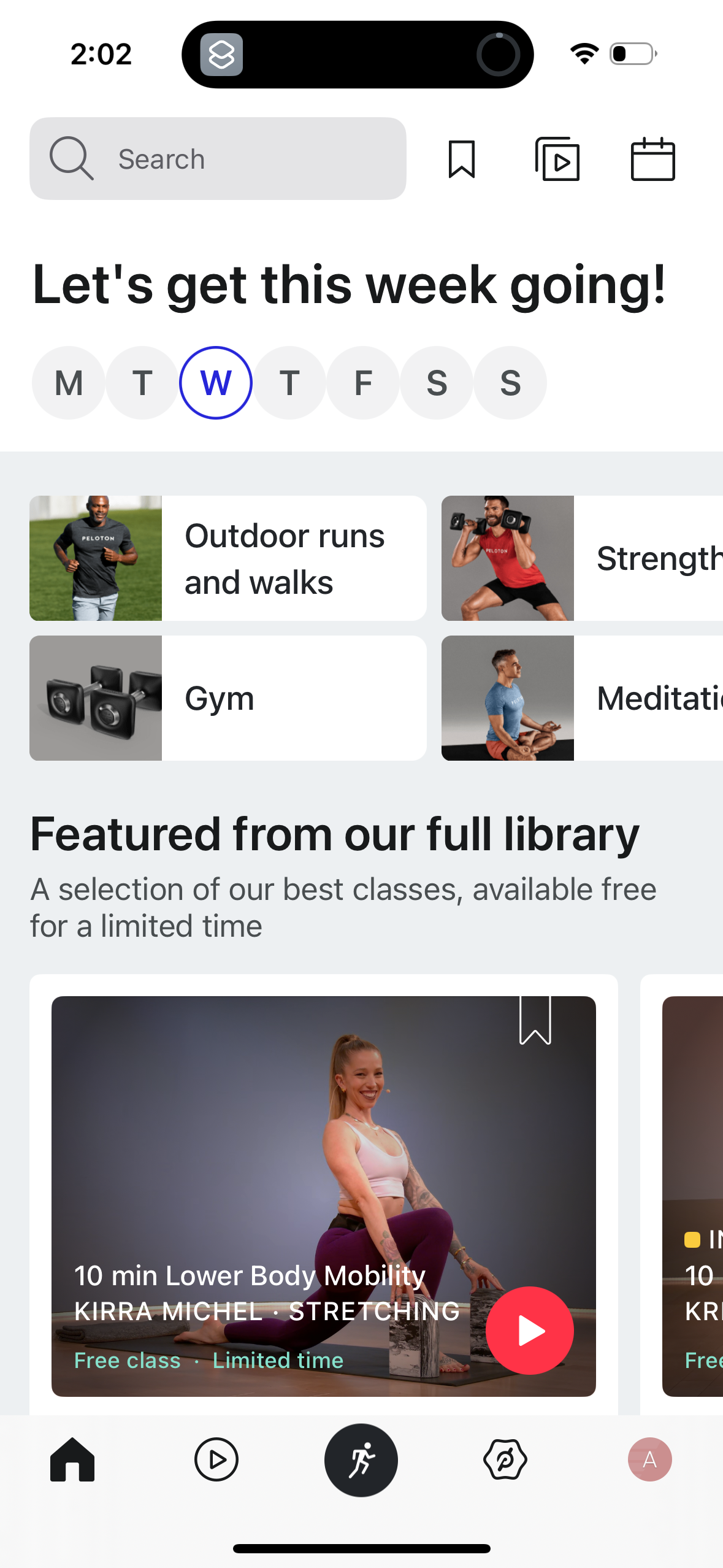 peloton app screenshot 84