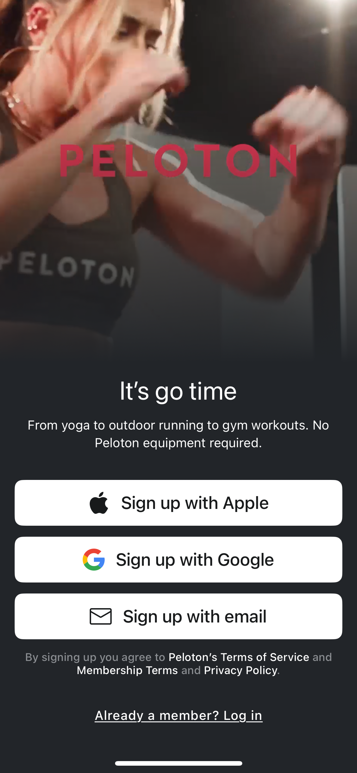 peloton app screenshot 79