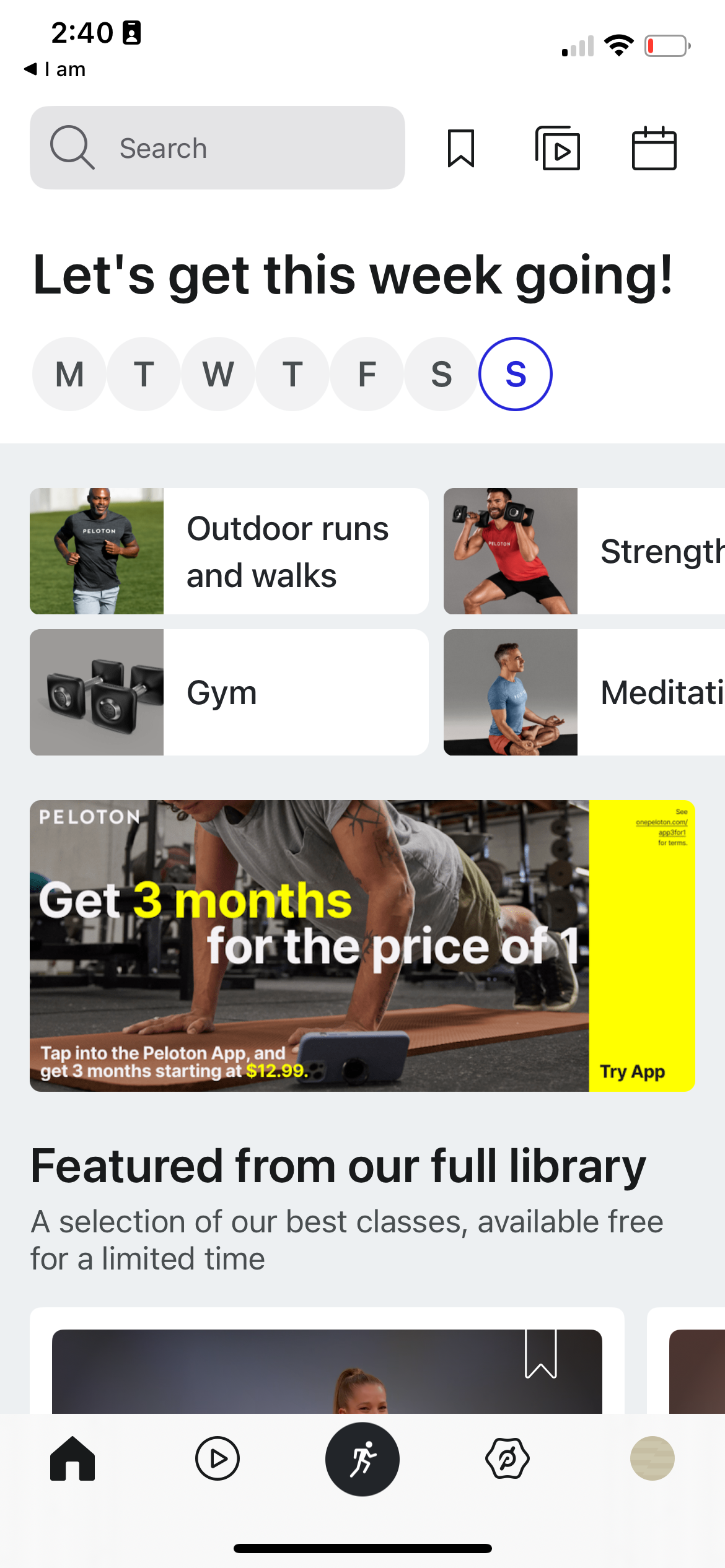 peloton app screenshot 77