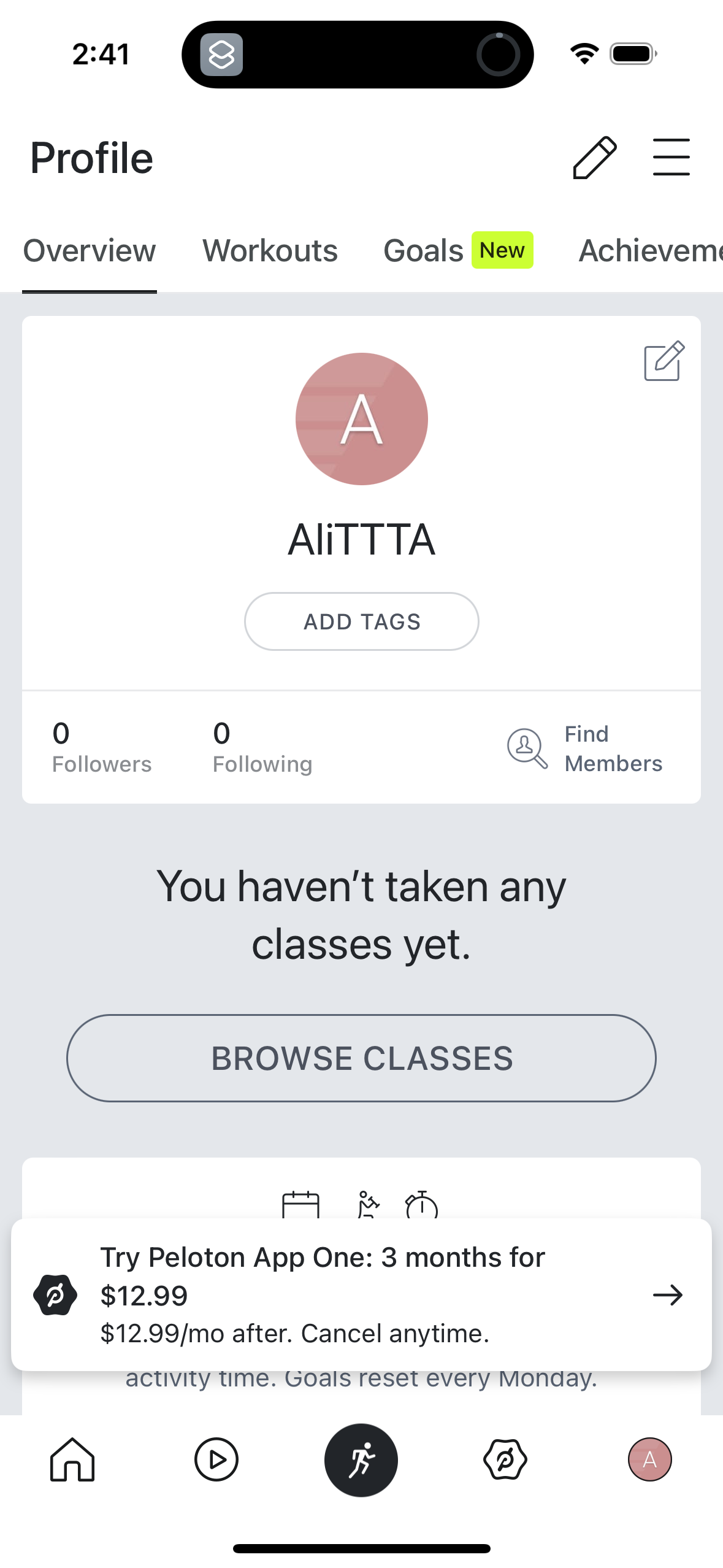 peloton app screenshot 76
