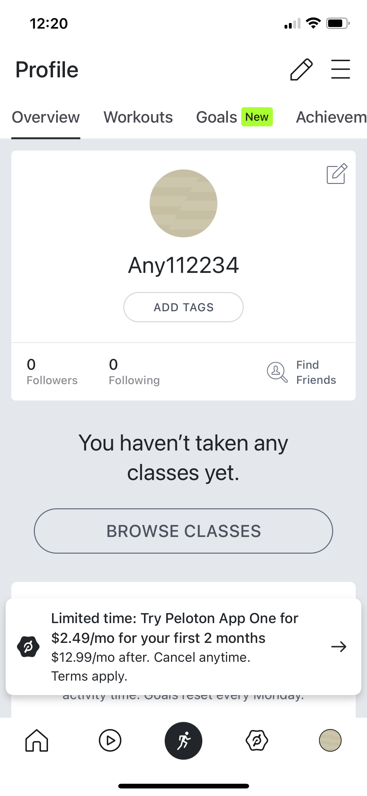 peloton app screenshot 35