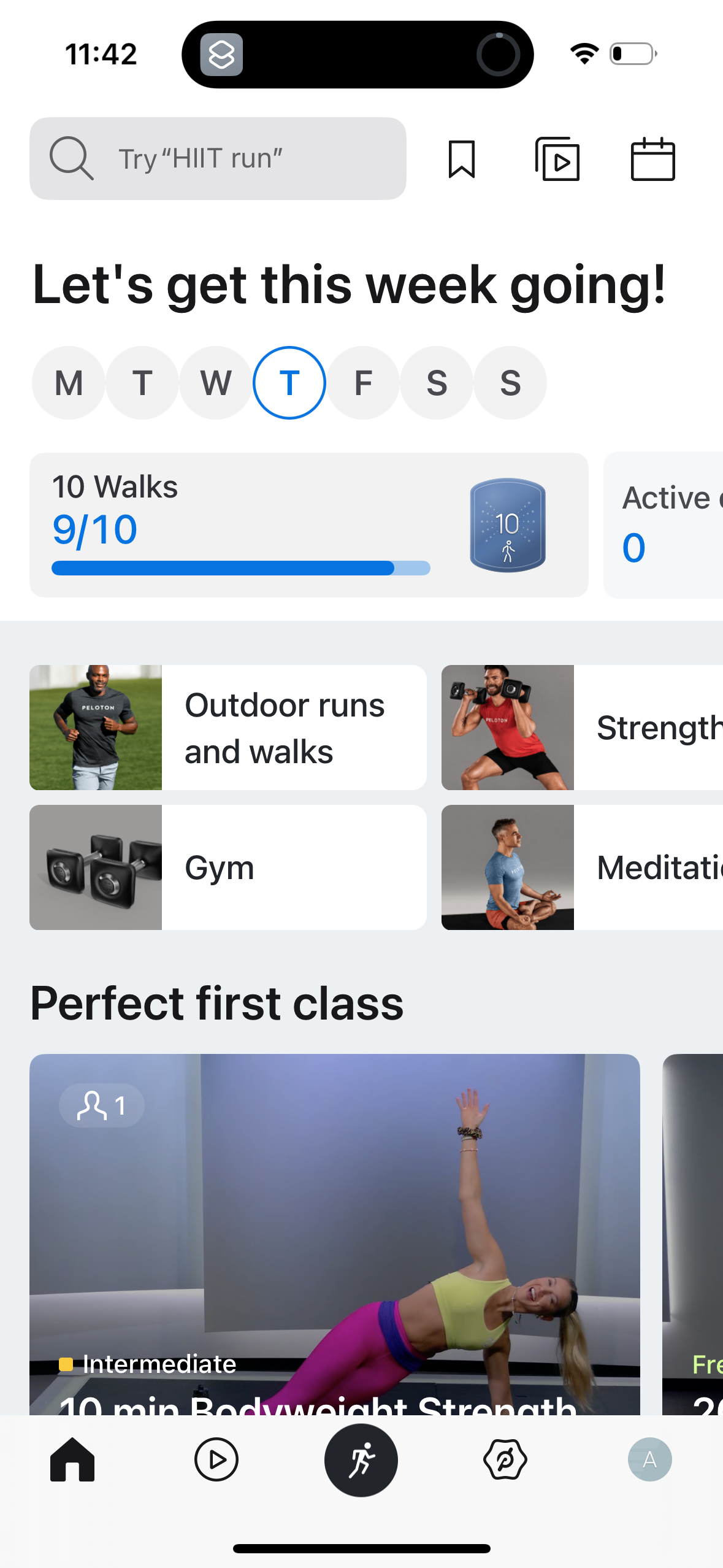peloton app screenshot 27
