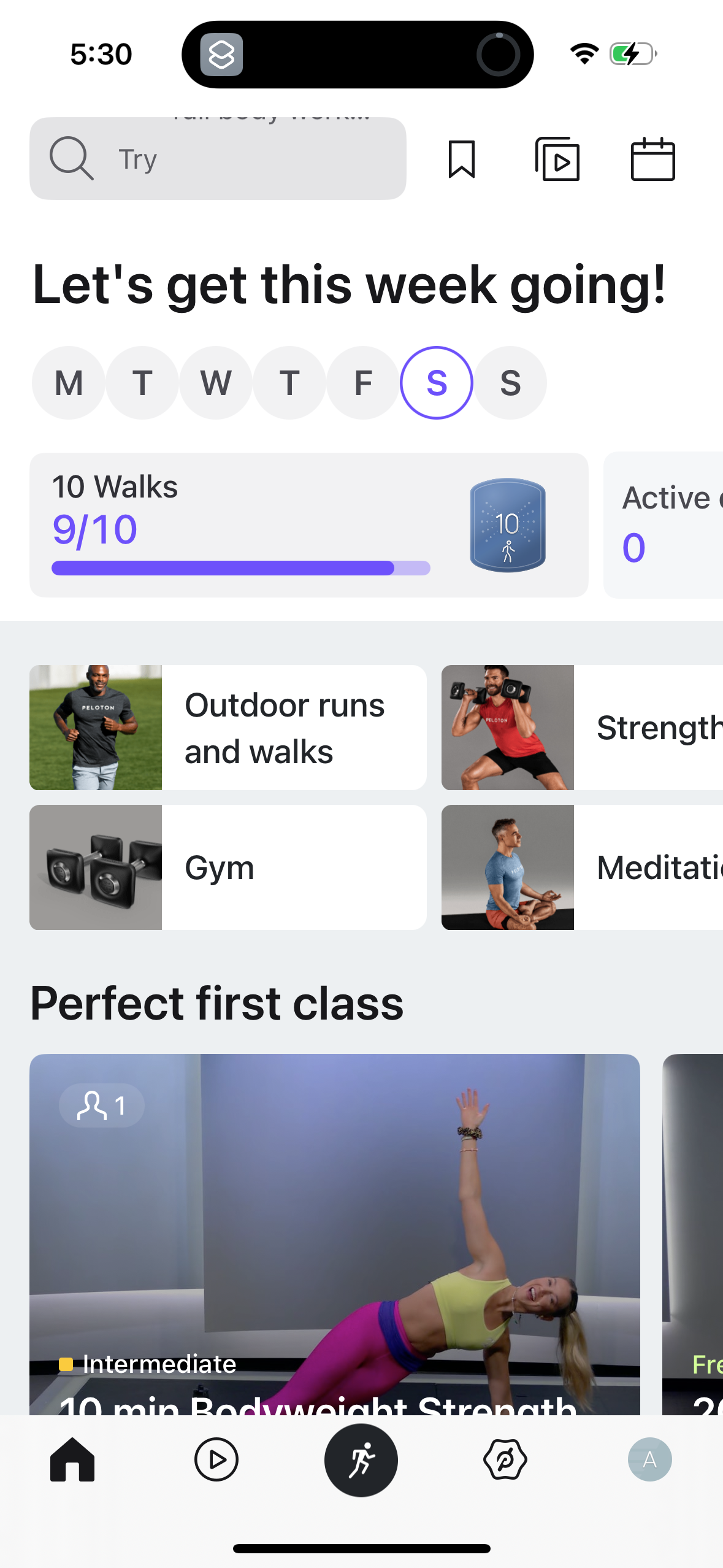 peloton app screenshot 25