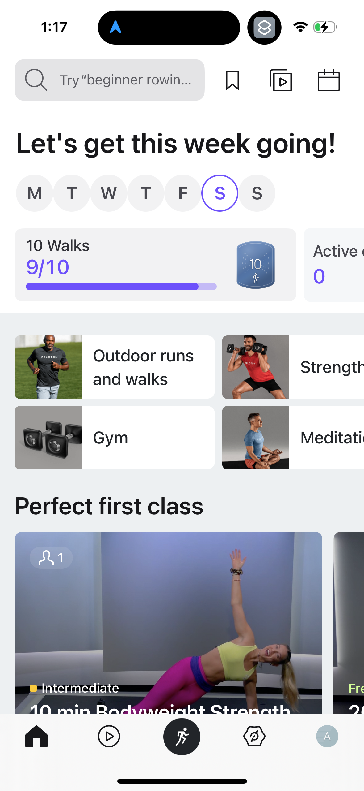 peloton app screenshot 23