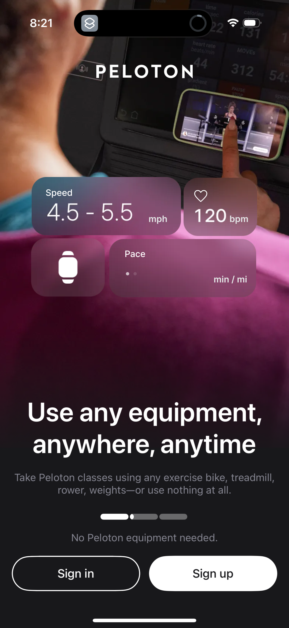 peloton app screenshot 22