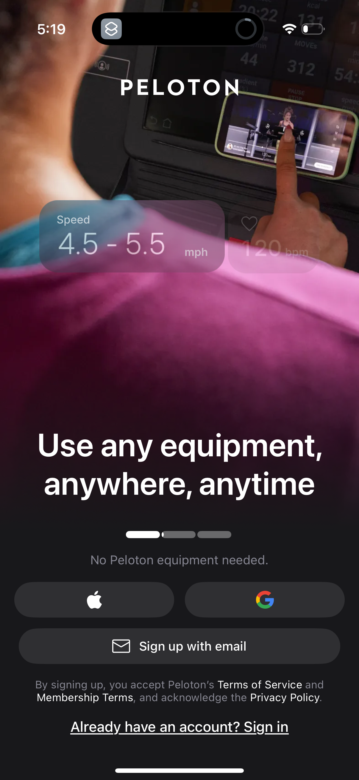 peloton app screenshot 15