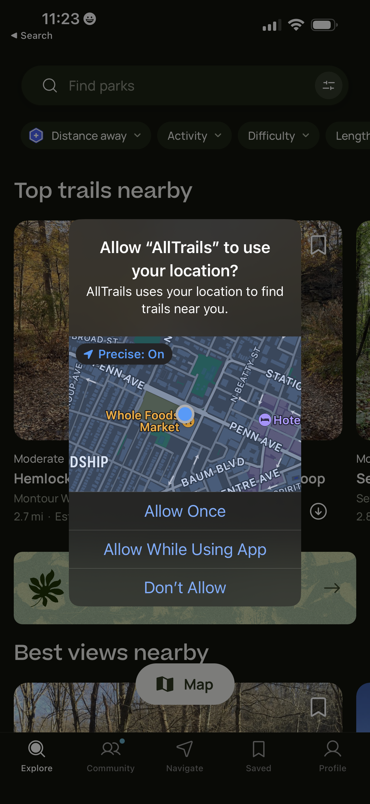 alltrails app screenshot 105