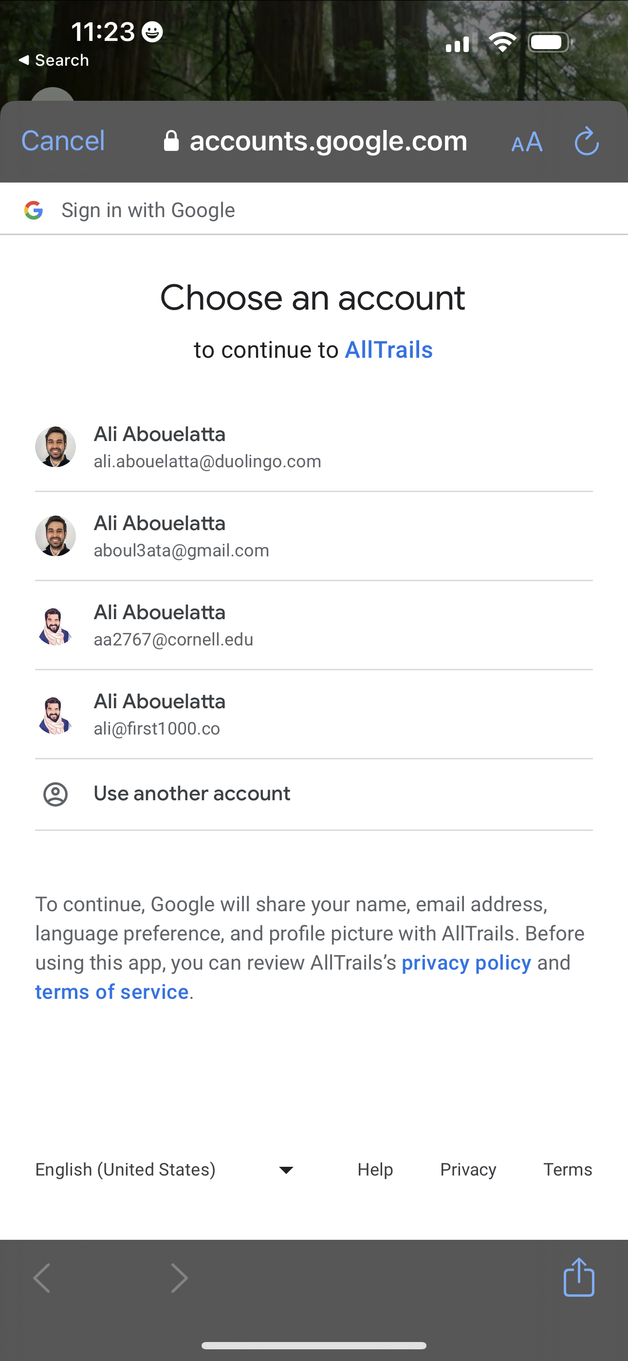 alltrails app screenshot 102