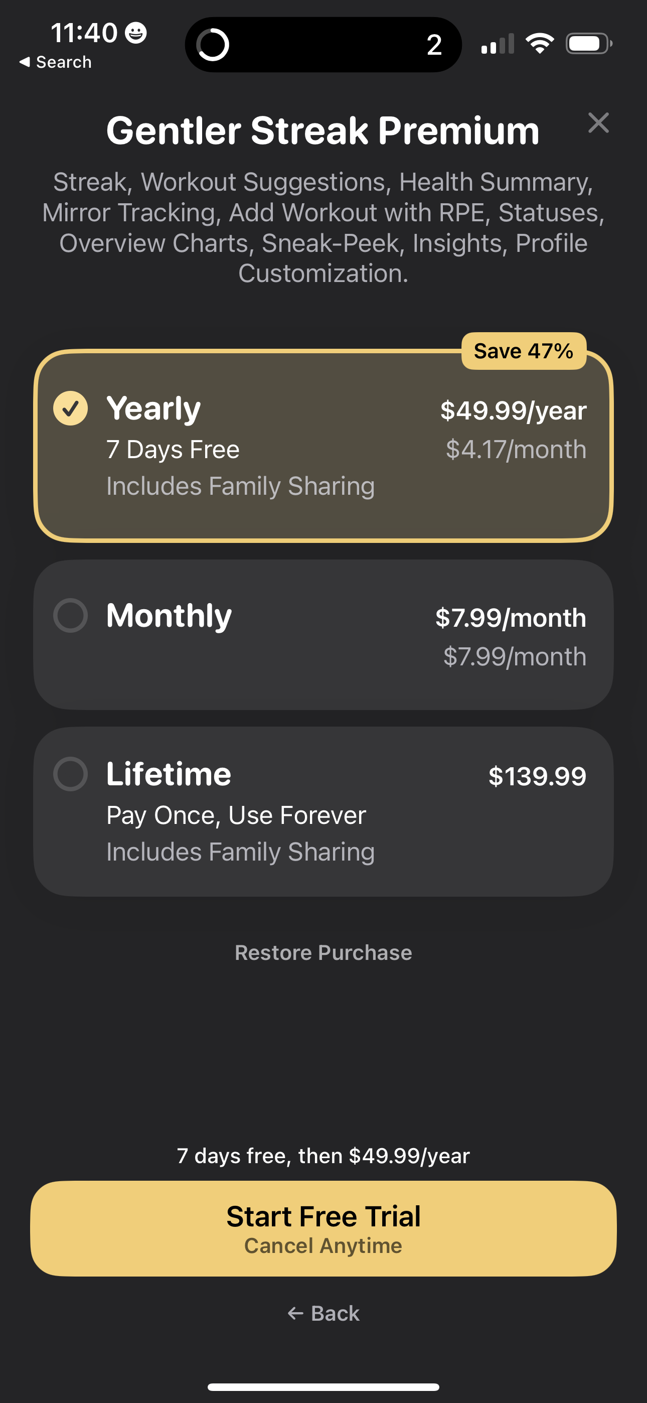 gentler app screenshot 100