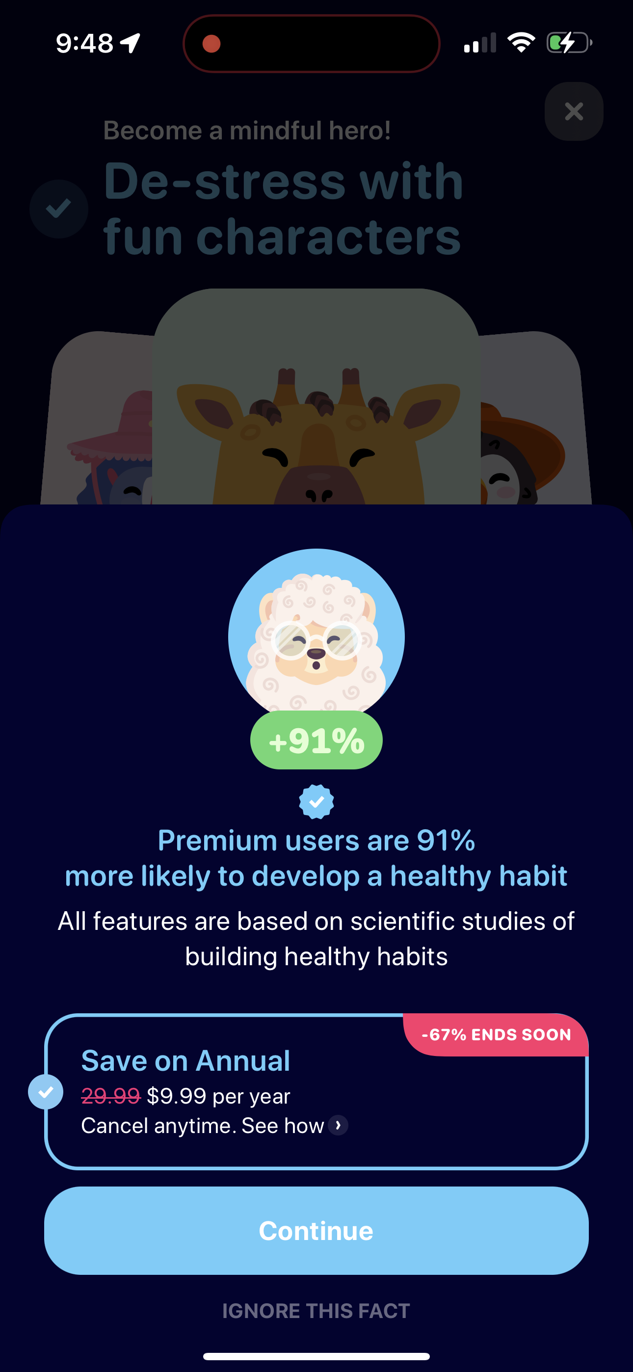 mindllama app screenshot 101
