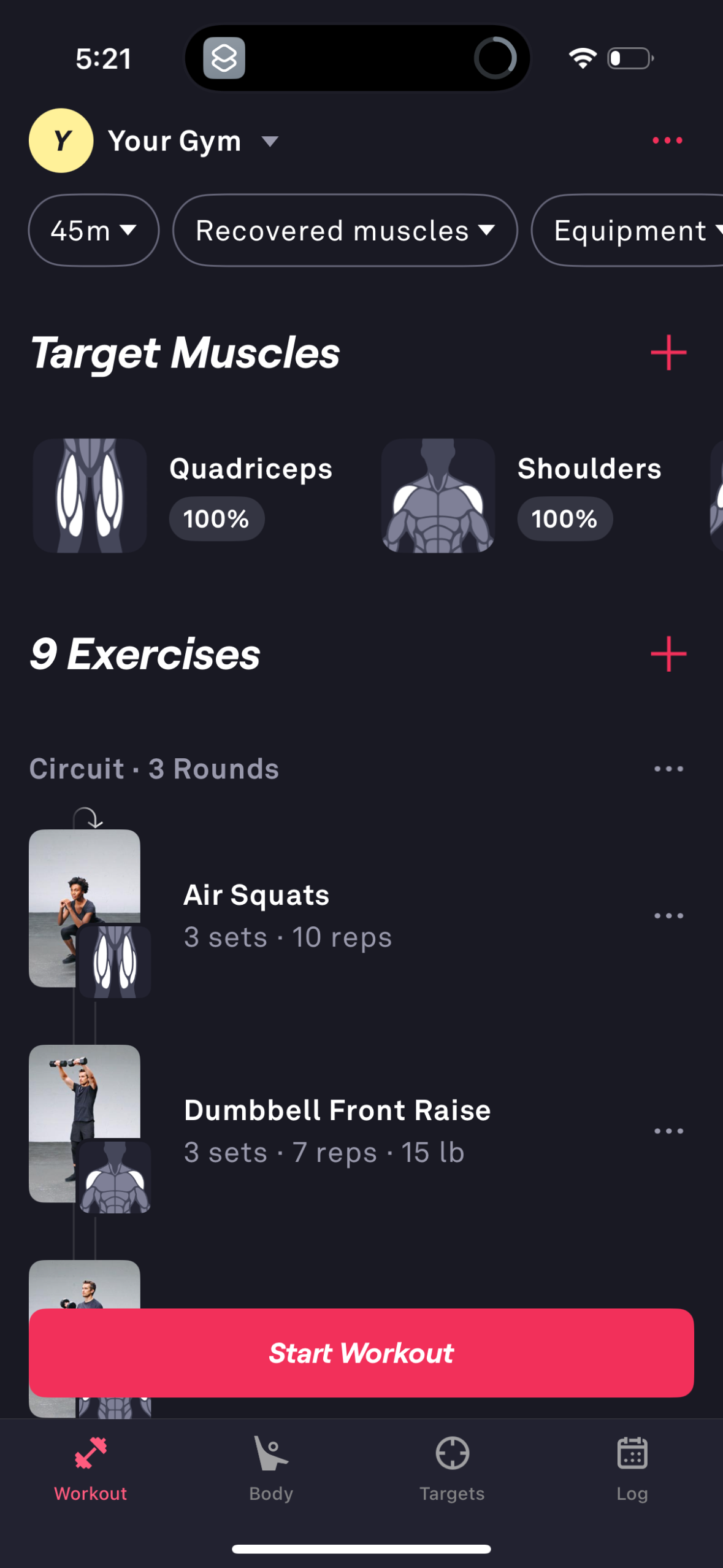 fitbod app screenshot 5