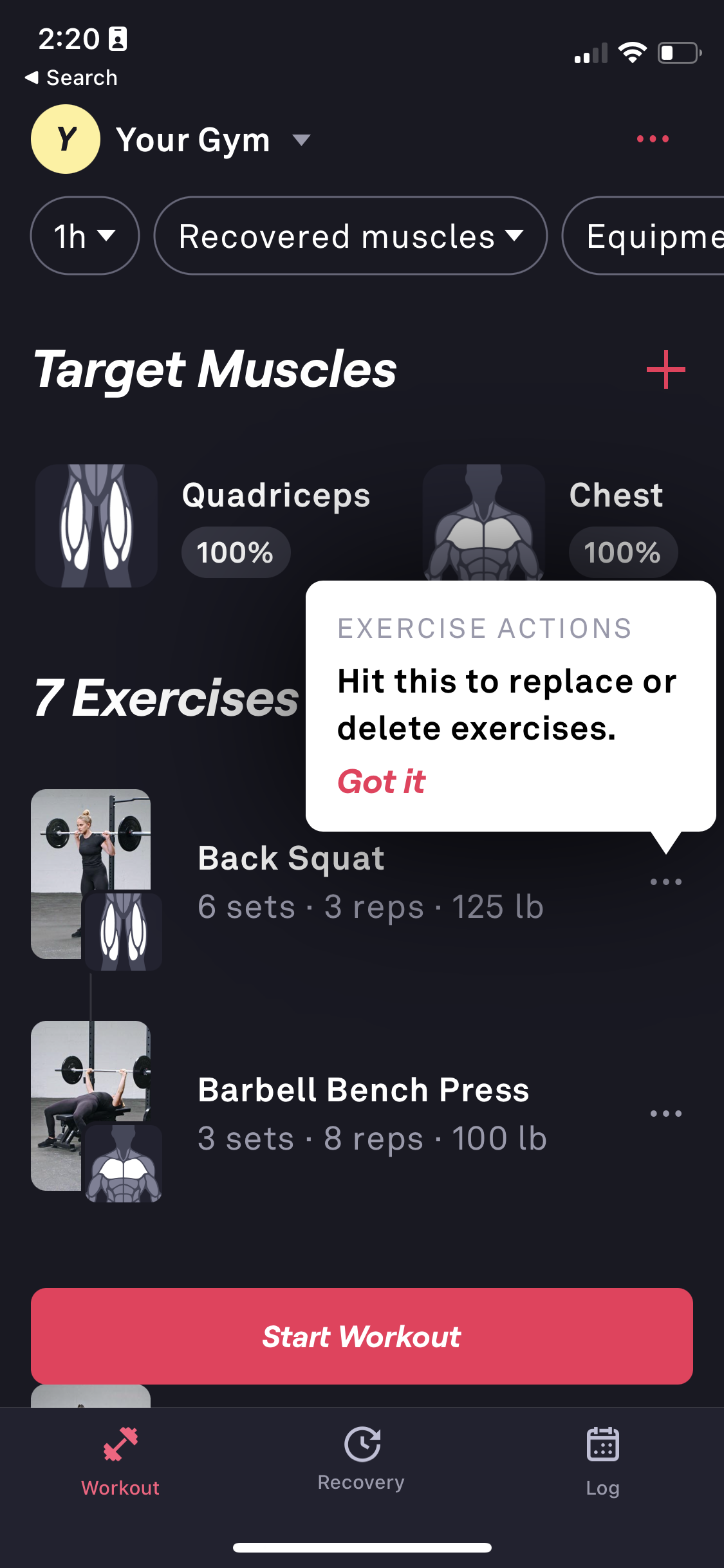 fitbod app screenshot 66