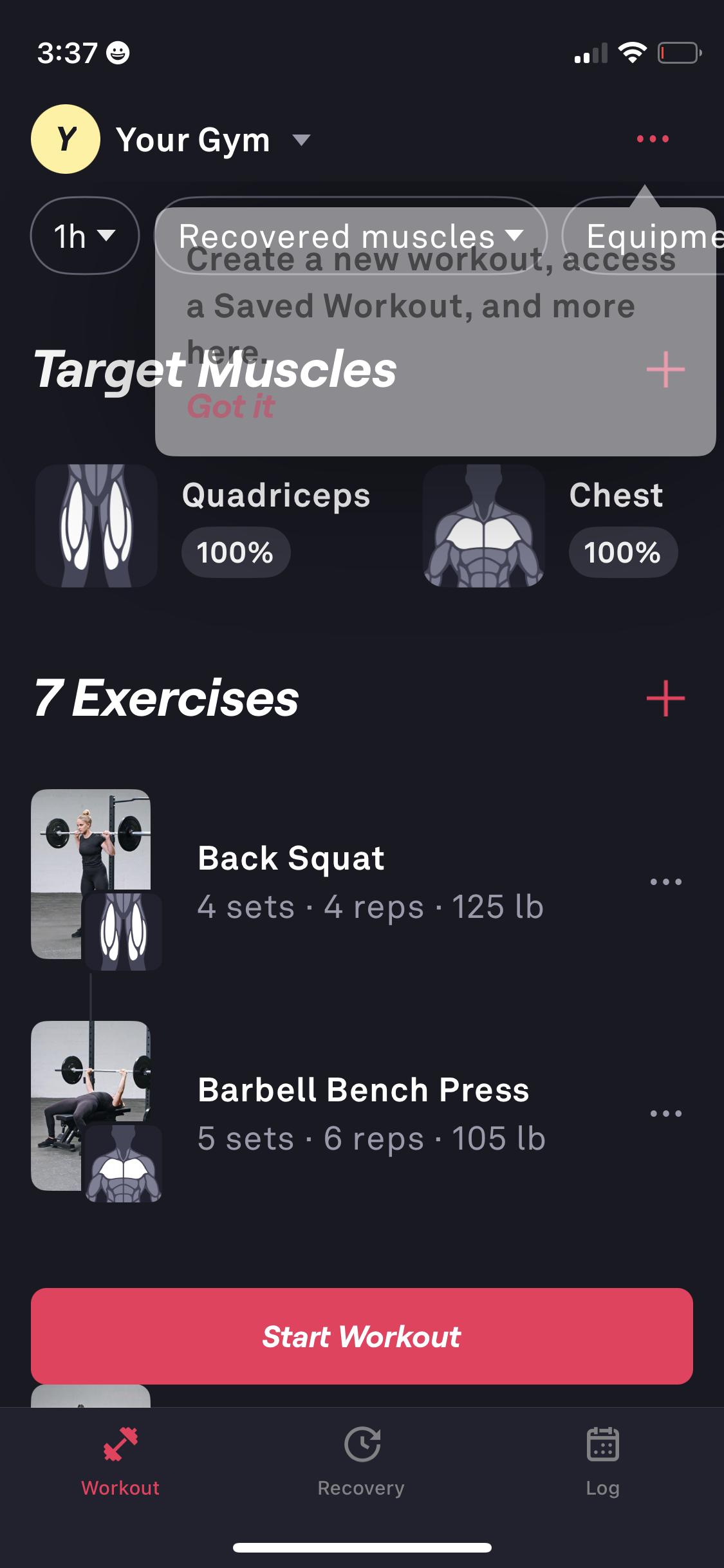fitbod app screenshot 63