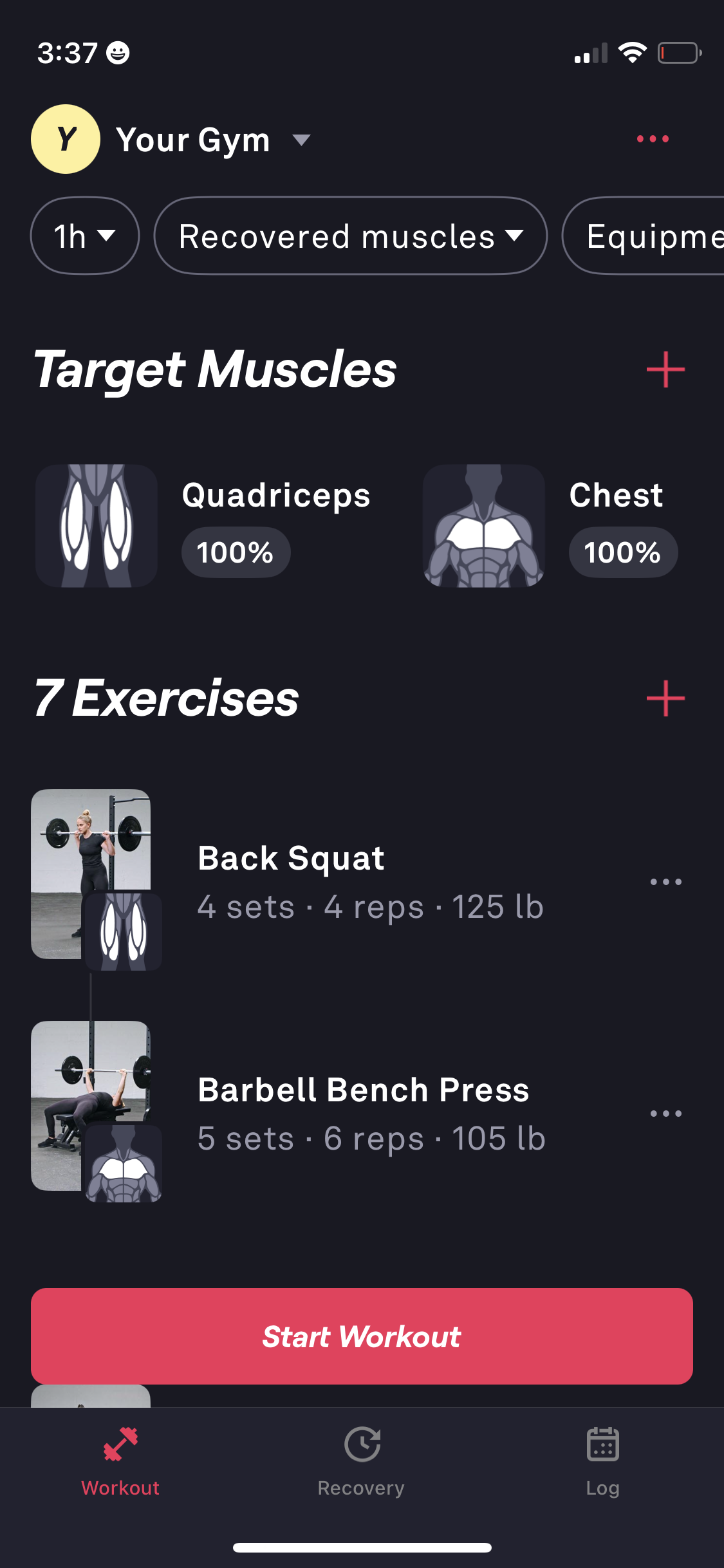 fitbod app screenshot 62