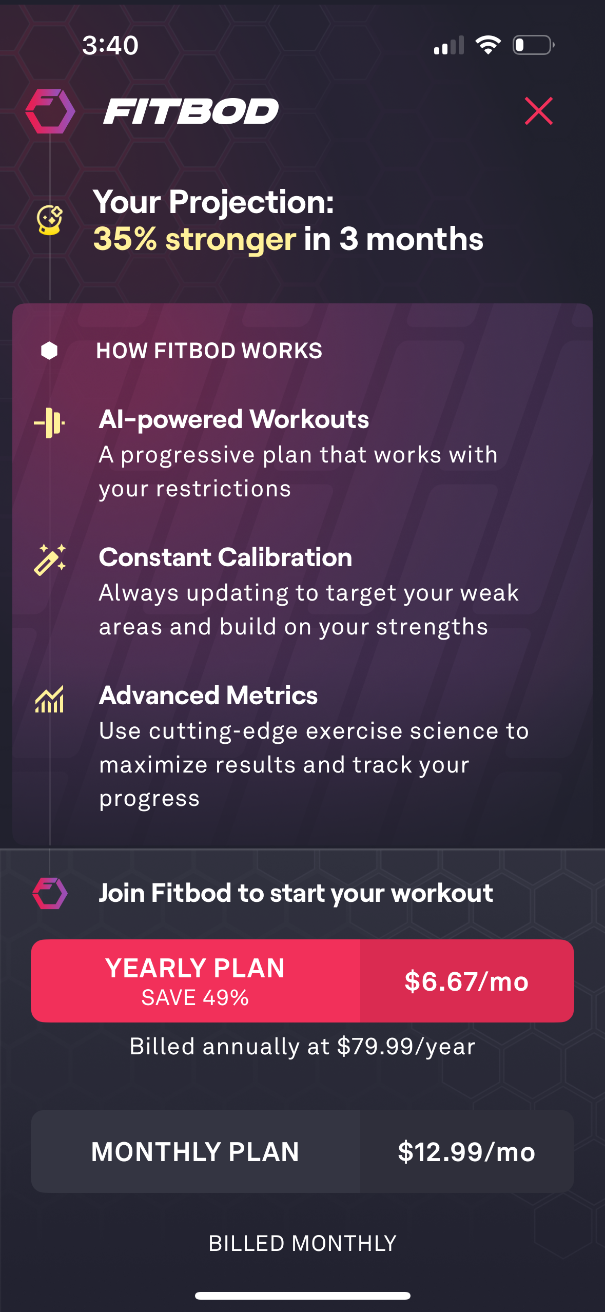 fitbod app screenshot 51