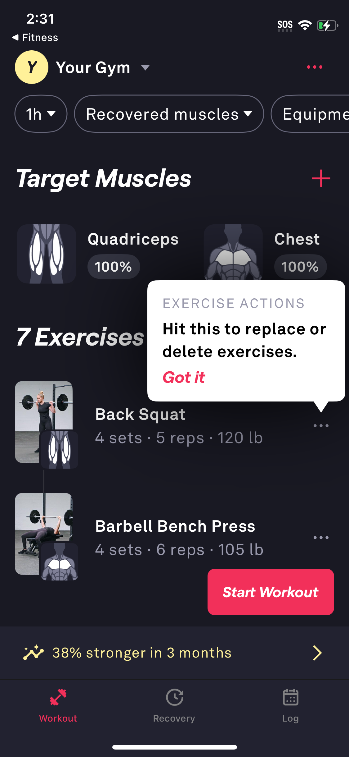 fitbod app screenshot 46