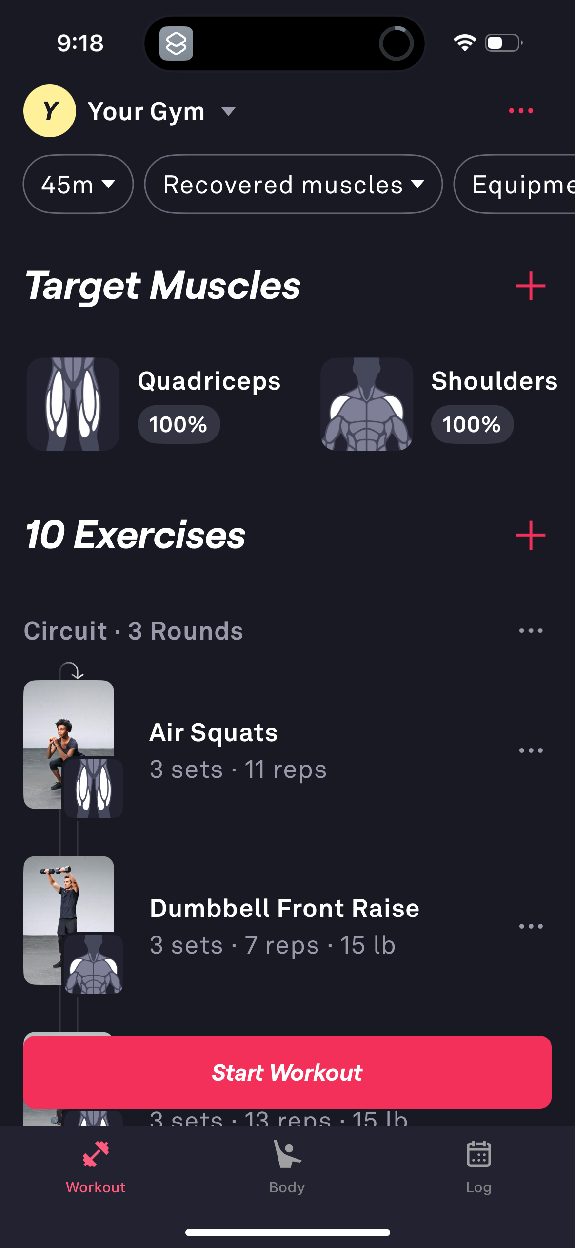 fitbod app screenshot 35