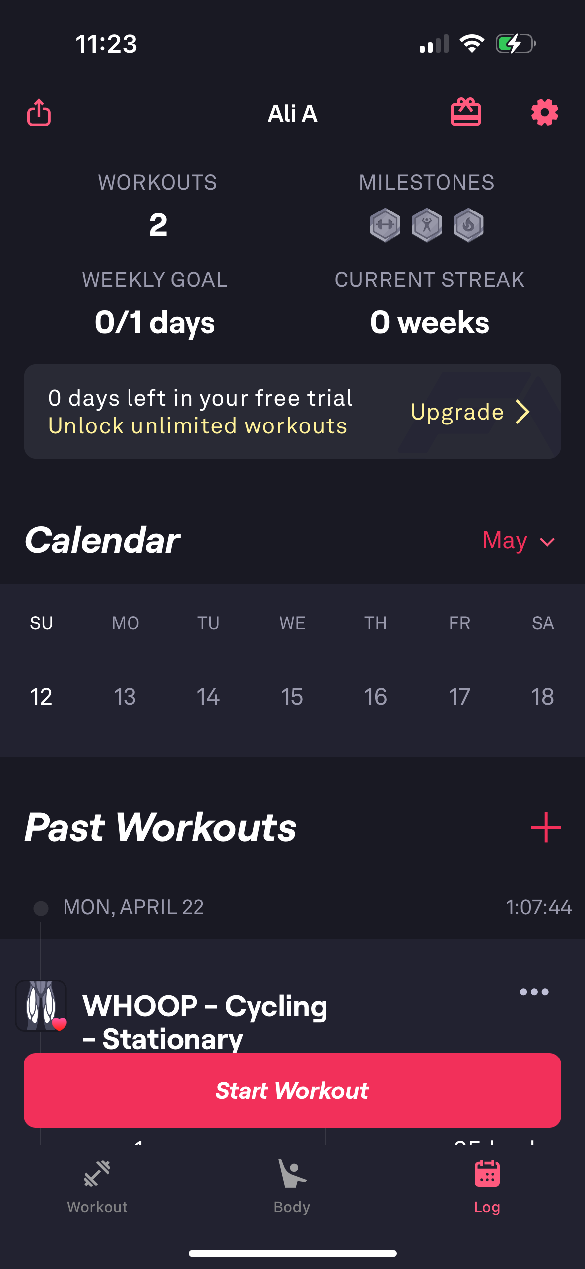 fitbod app screenshot 33
