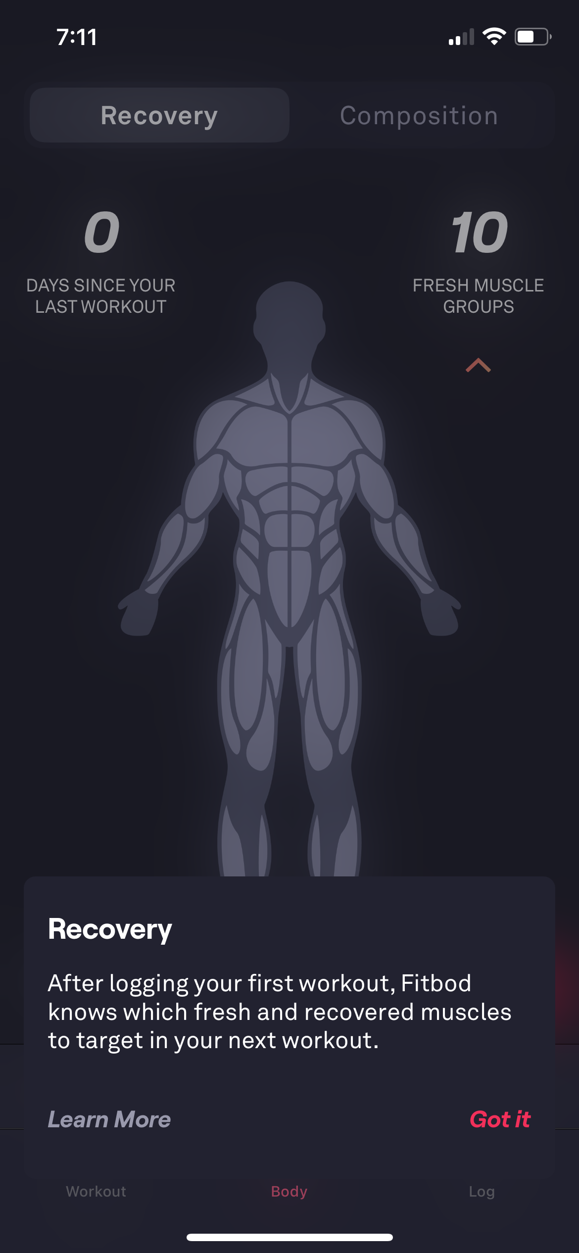 fitbod app screenshot 22