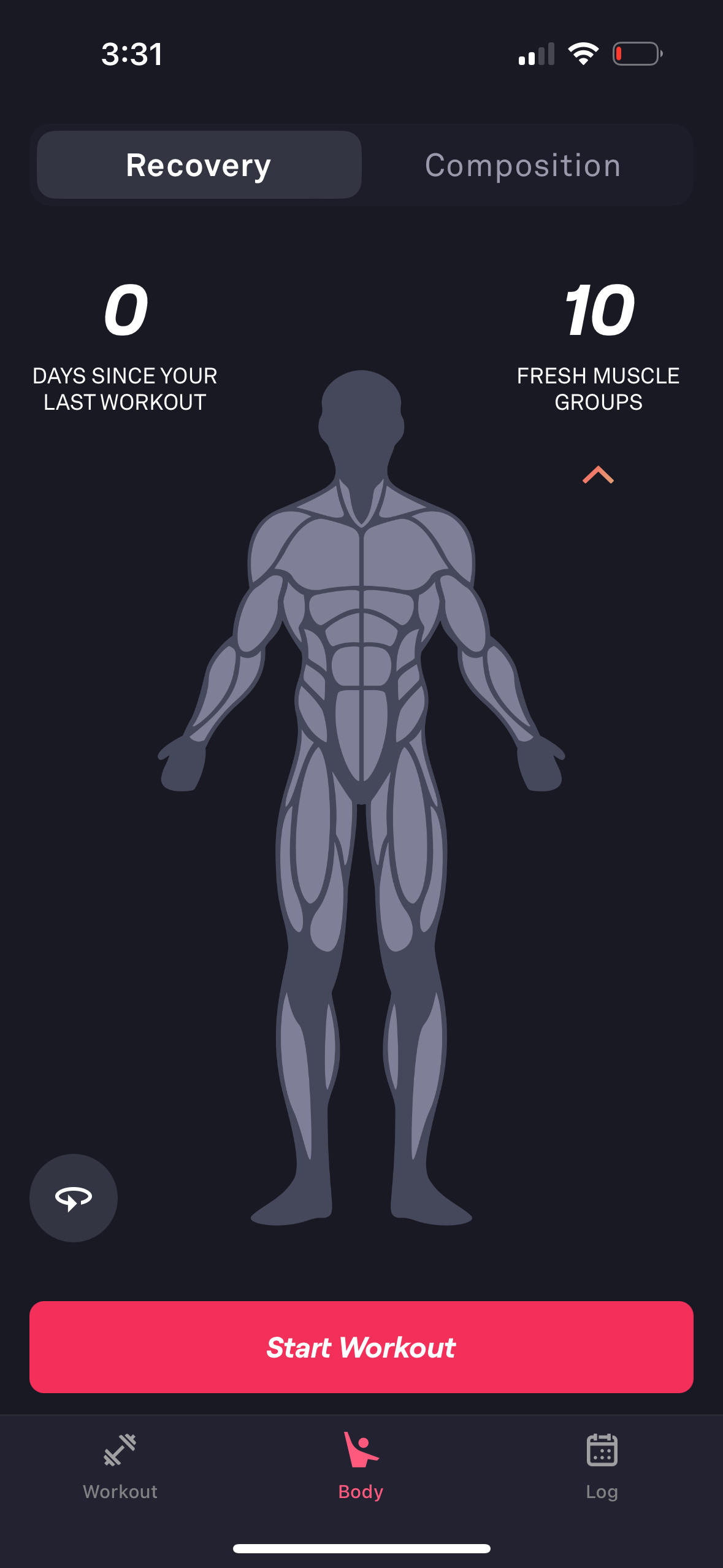 fitbod app screenshot 17