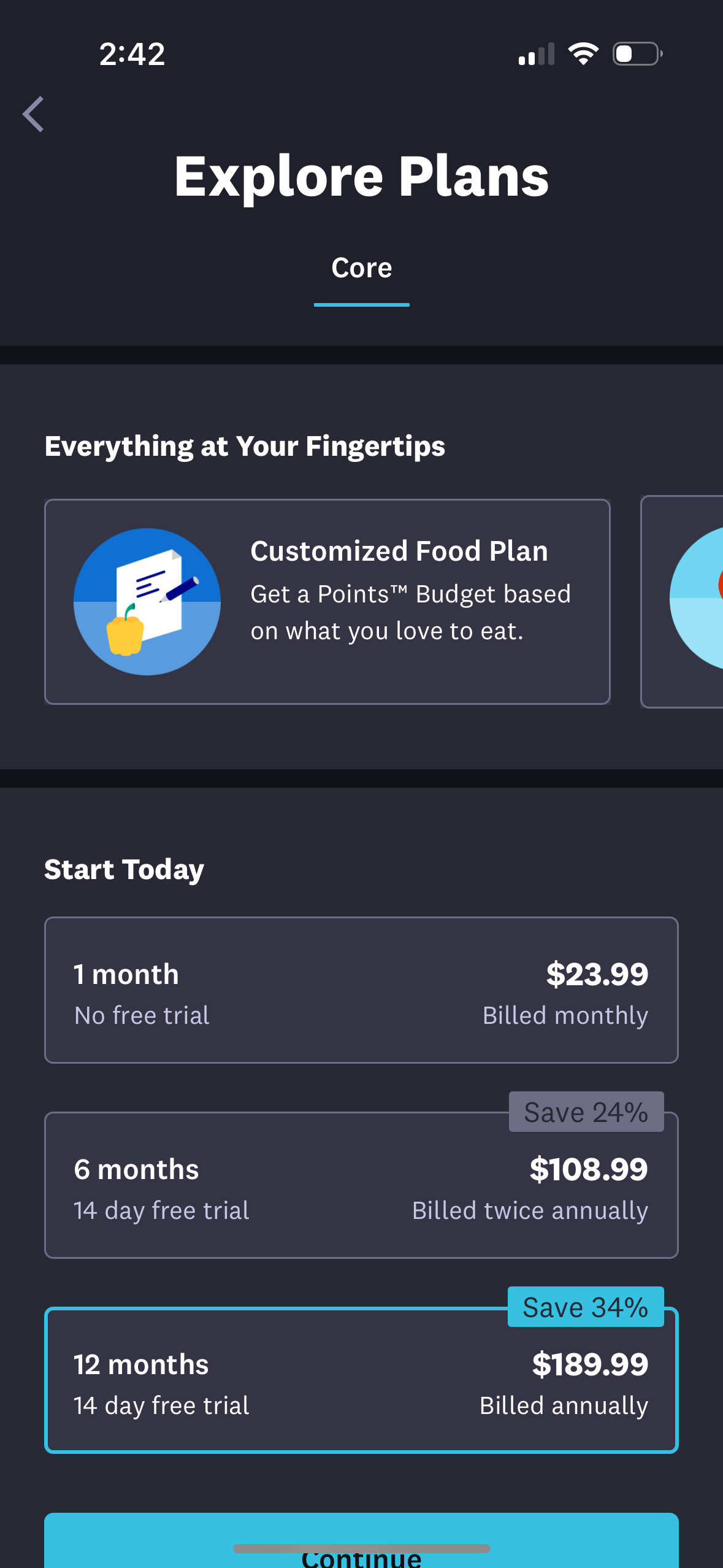 weight-watchers app screenshot 53