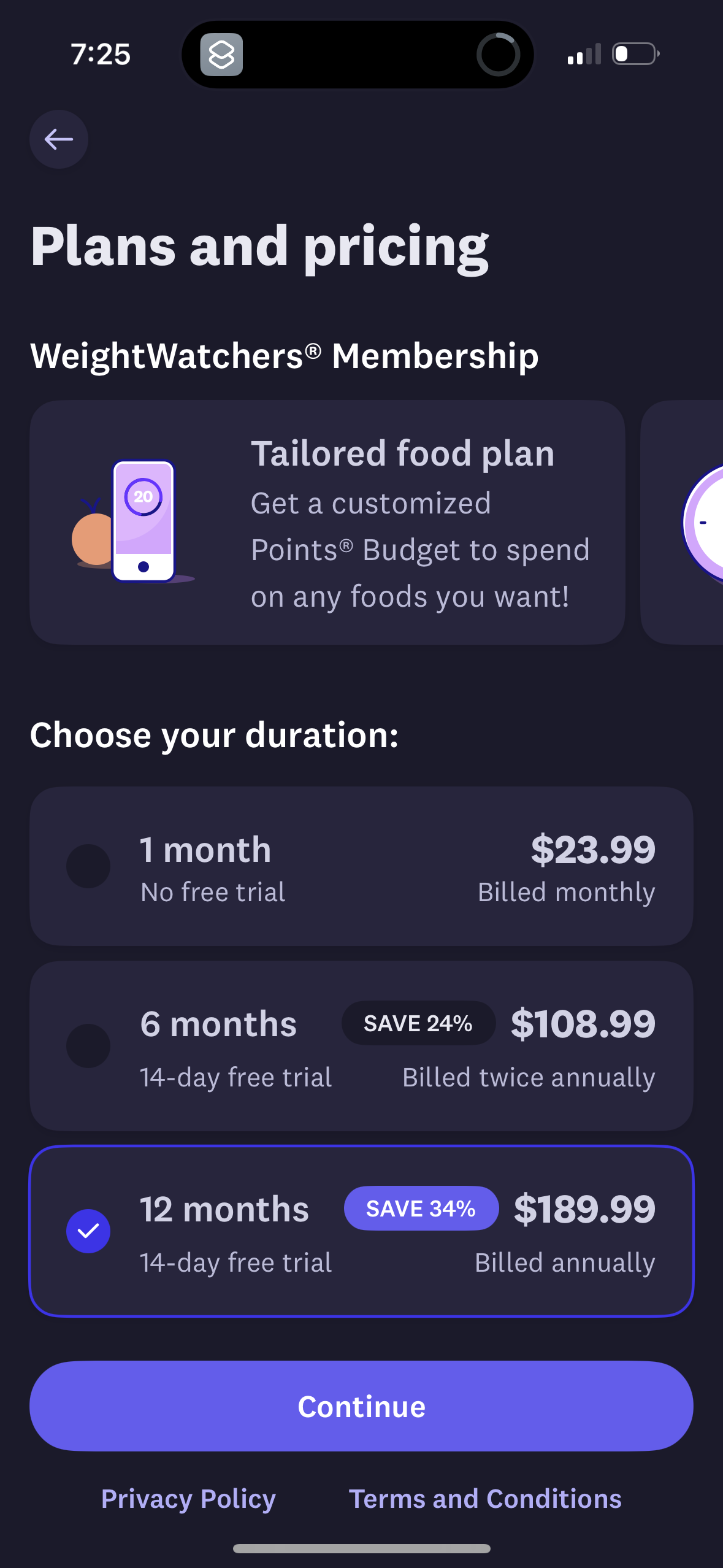 weight-watchers app screenshot 30