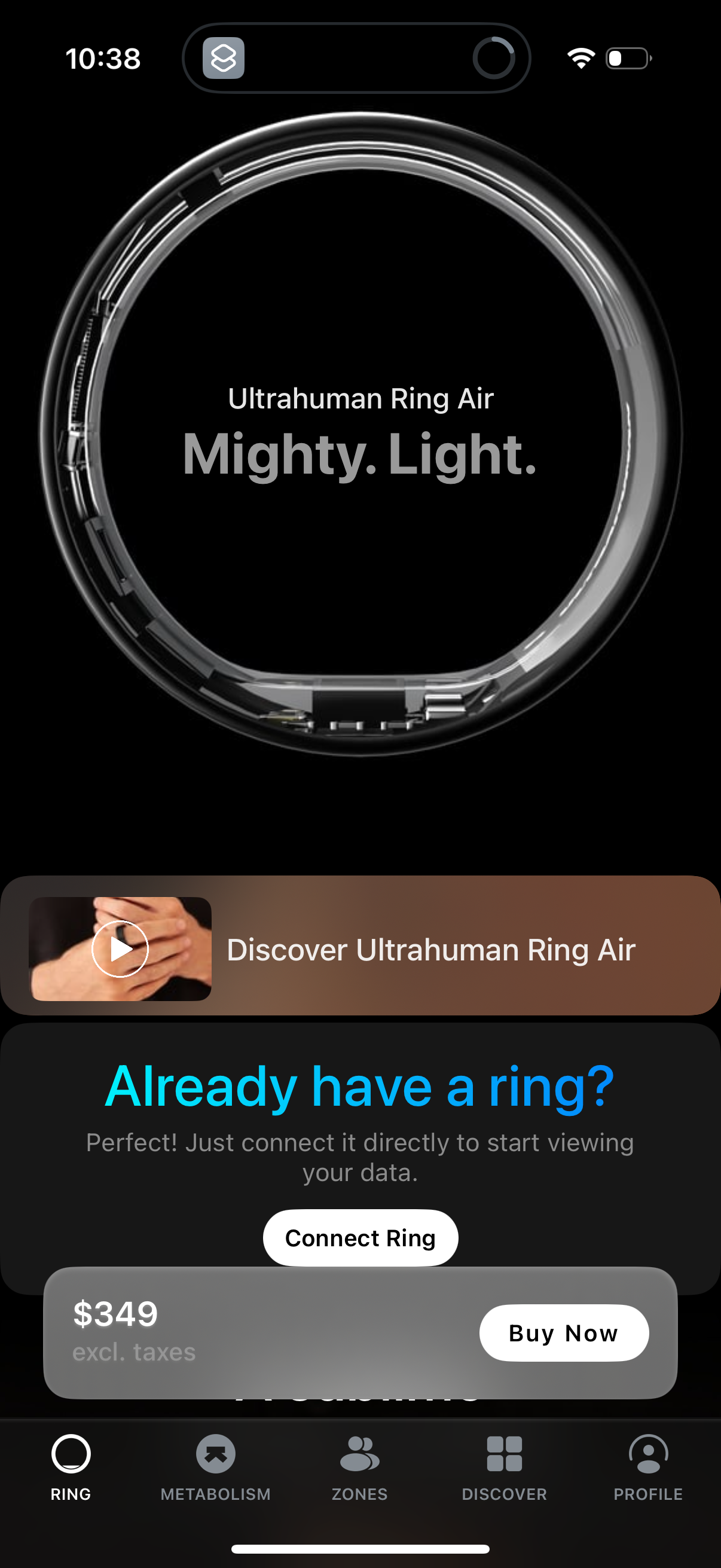 ultrahuman app screenshot 8