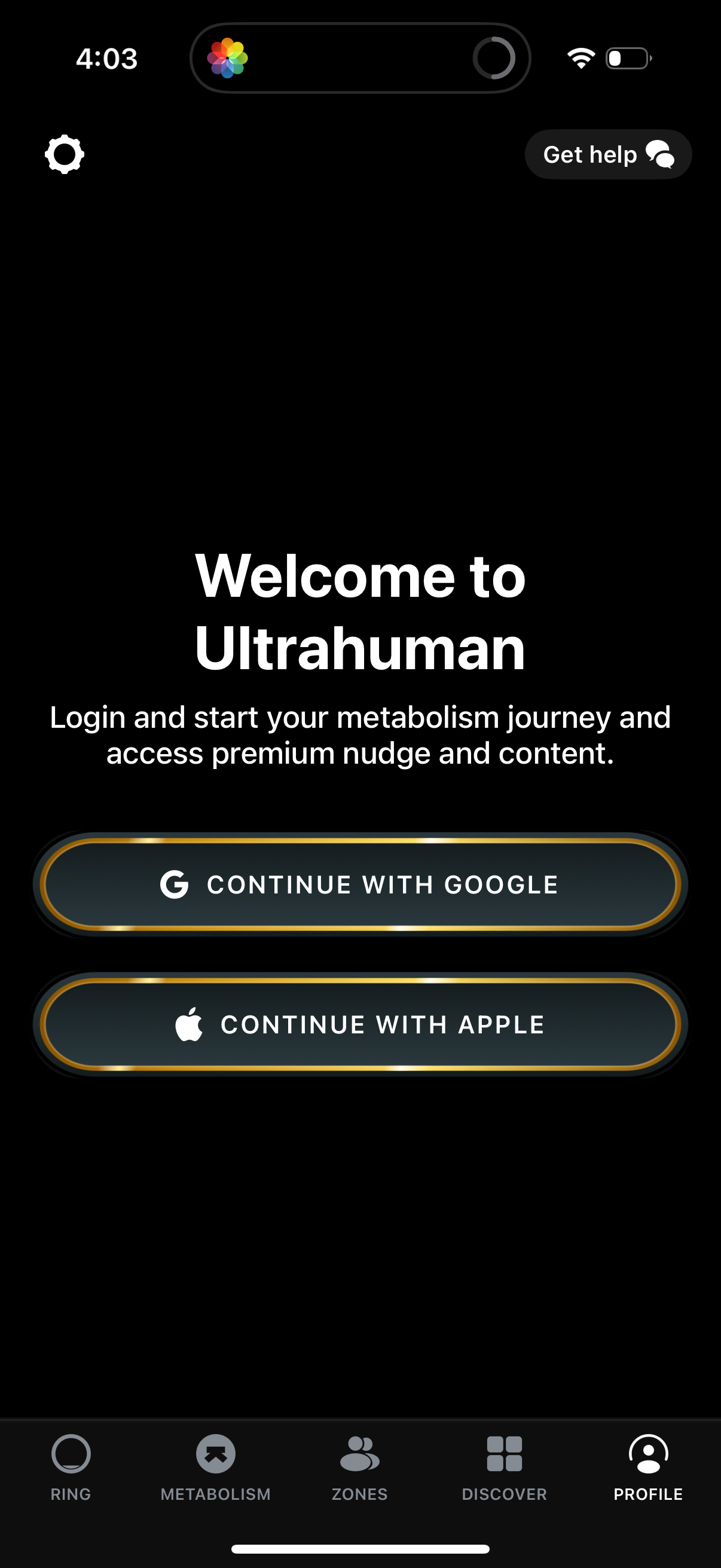 ultrahuman app screenshot 5