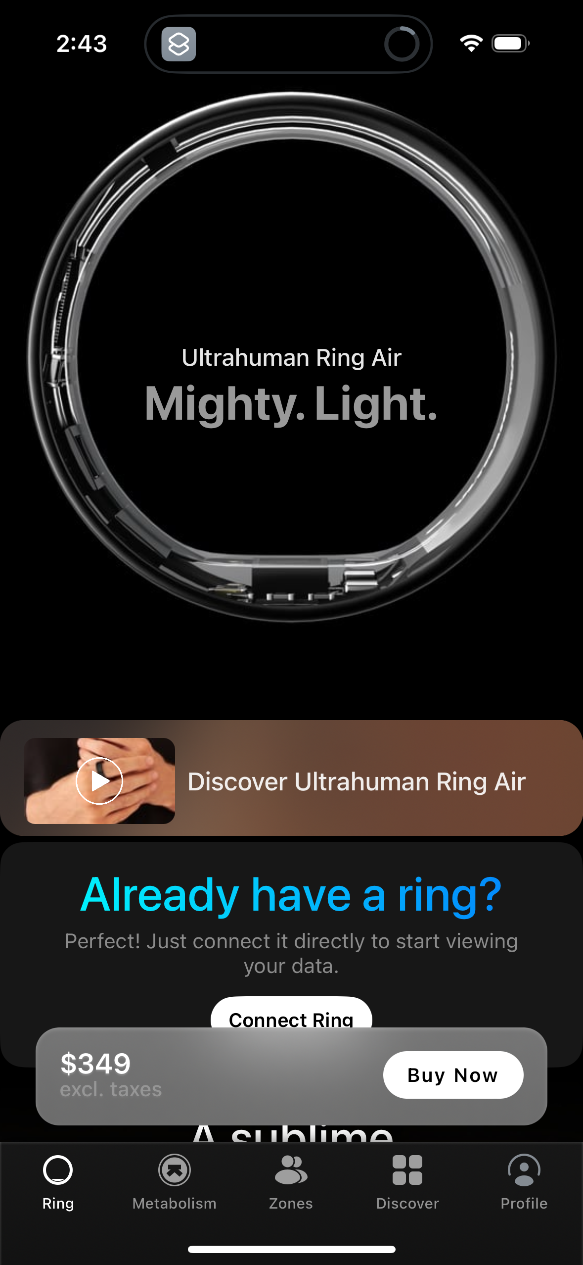 ultrahuman app screenshot 20