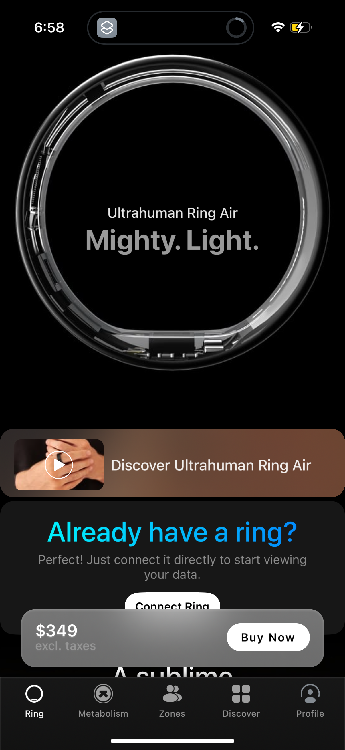 ultrahuman app screenshot 13