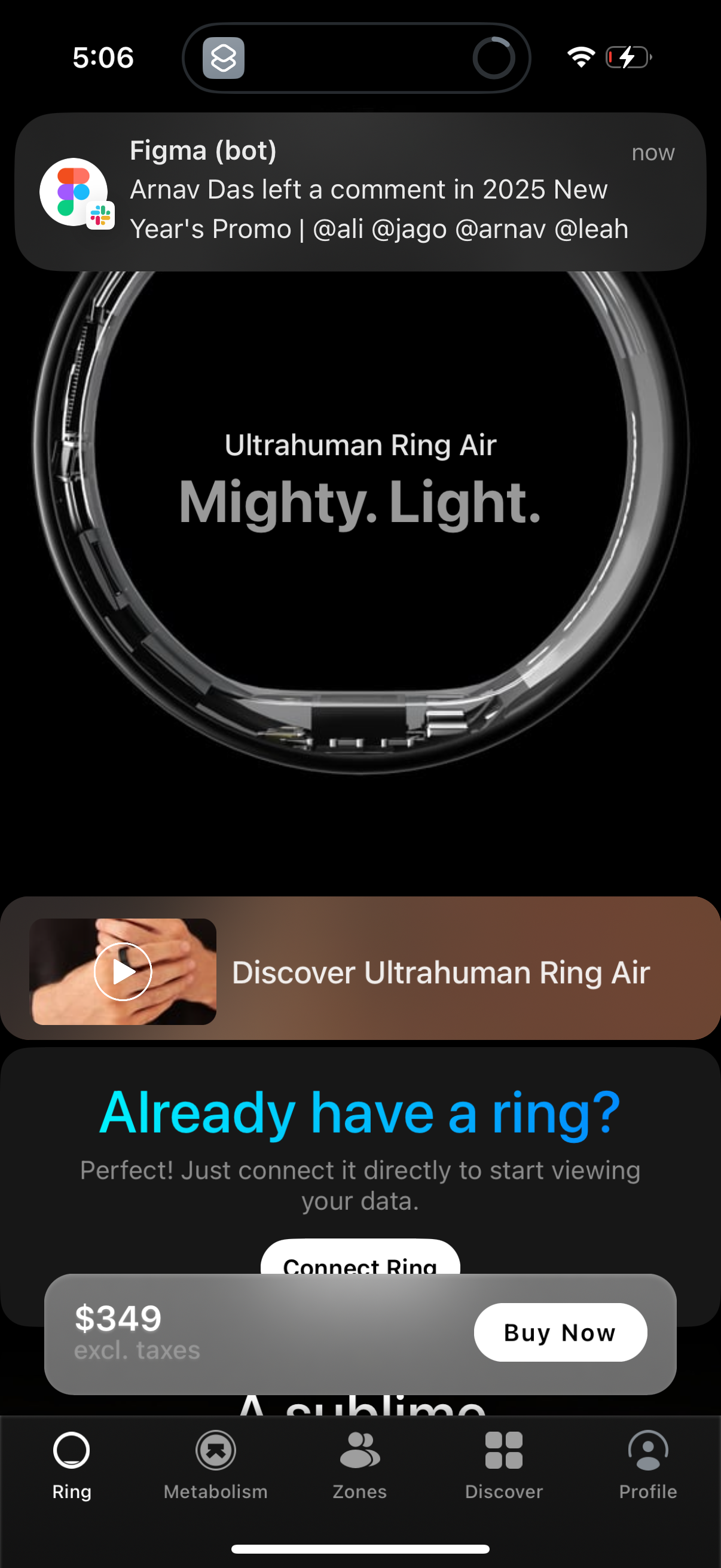 ultrahuman app screenshot 12
