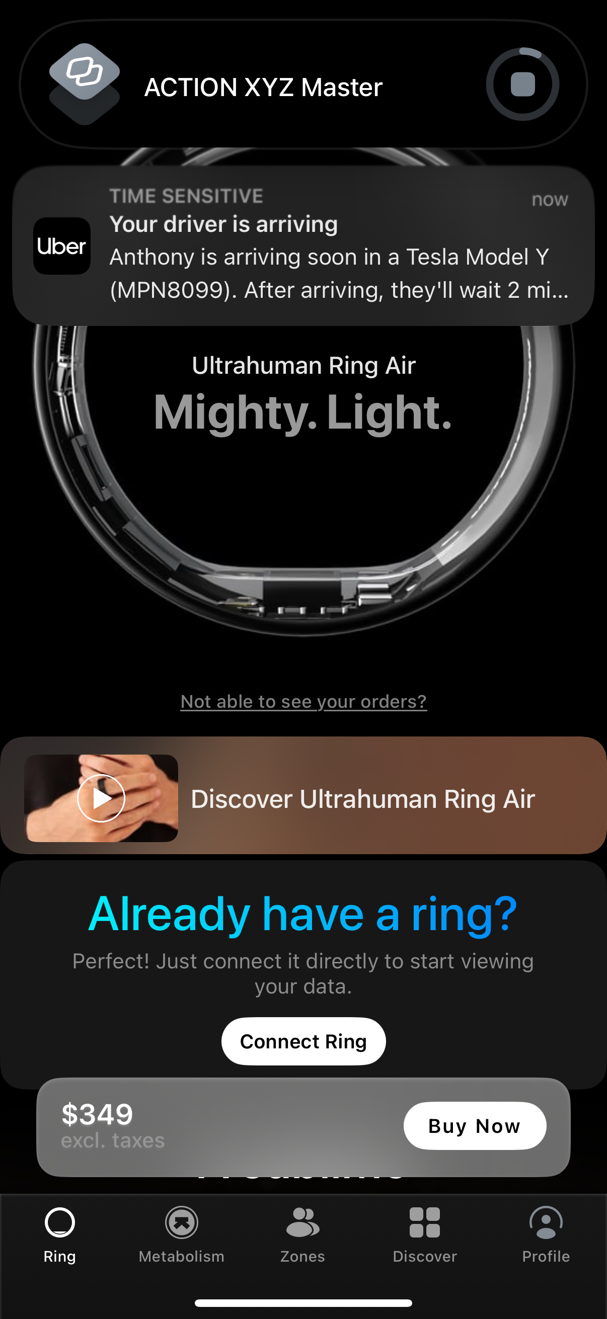 ultrahuman app screenshot 9